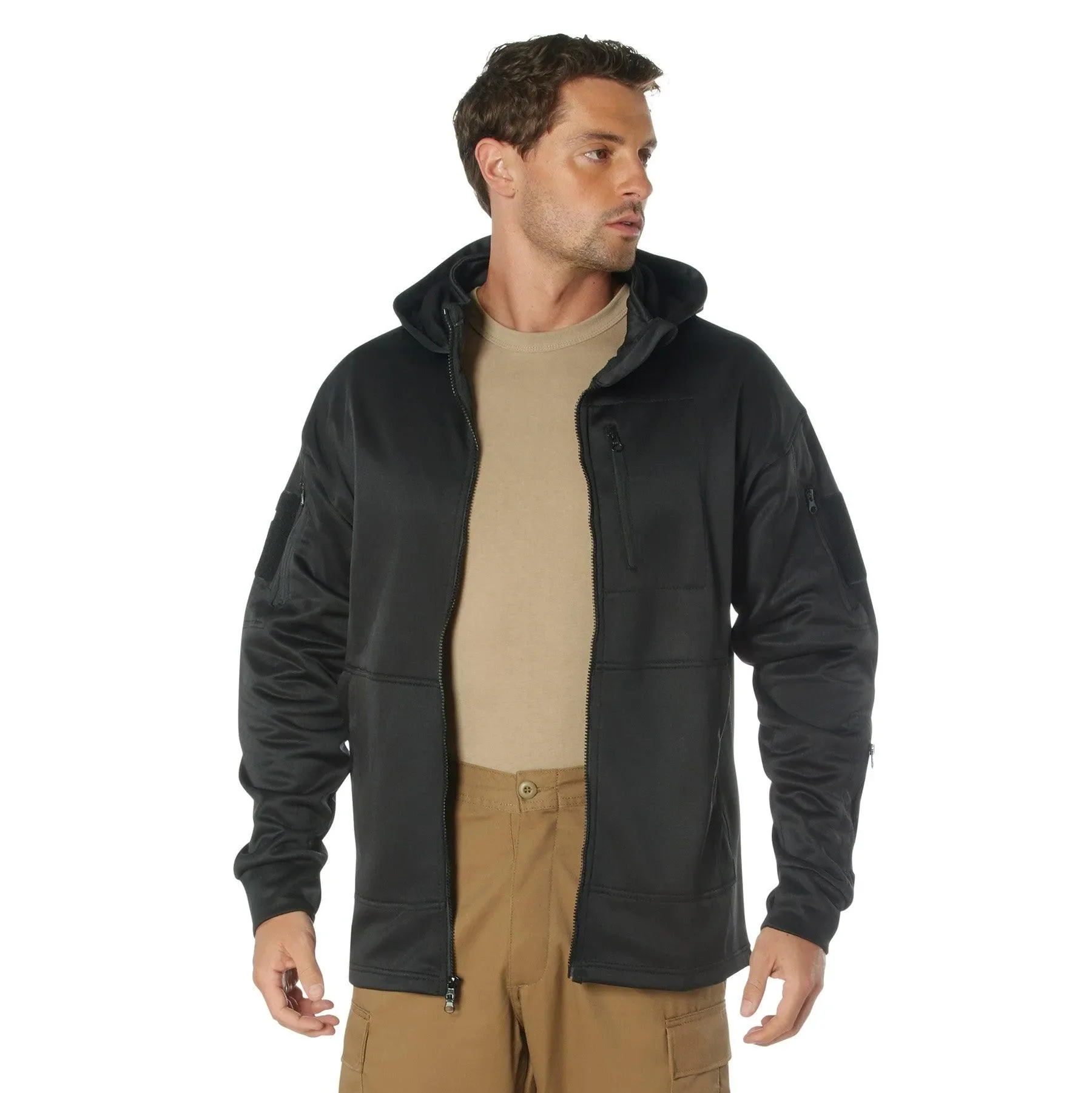 Men's Tactical Zip Up Hoodie - Image 5