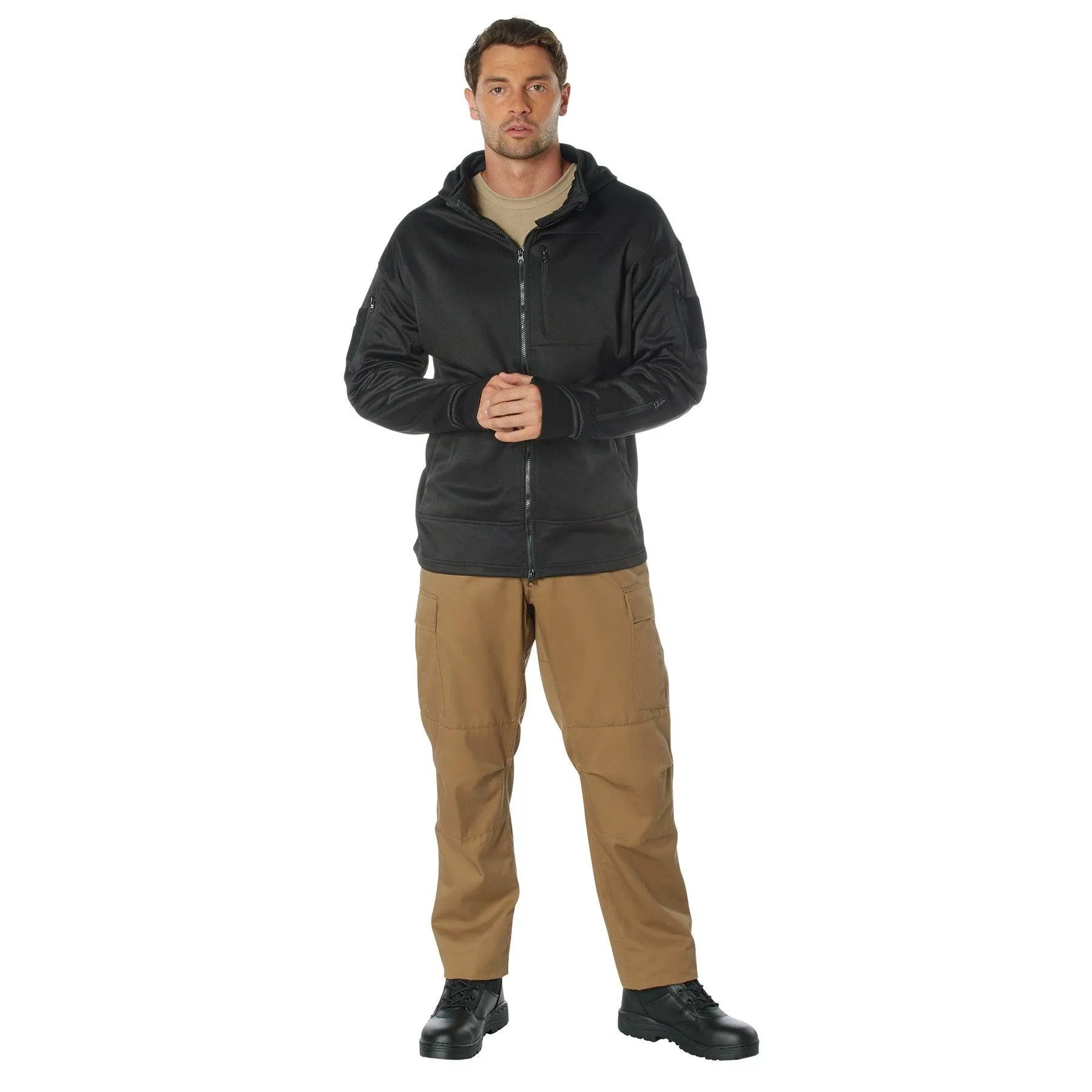 Men's Tactical Zip Up Hoodie - Image 7
