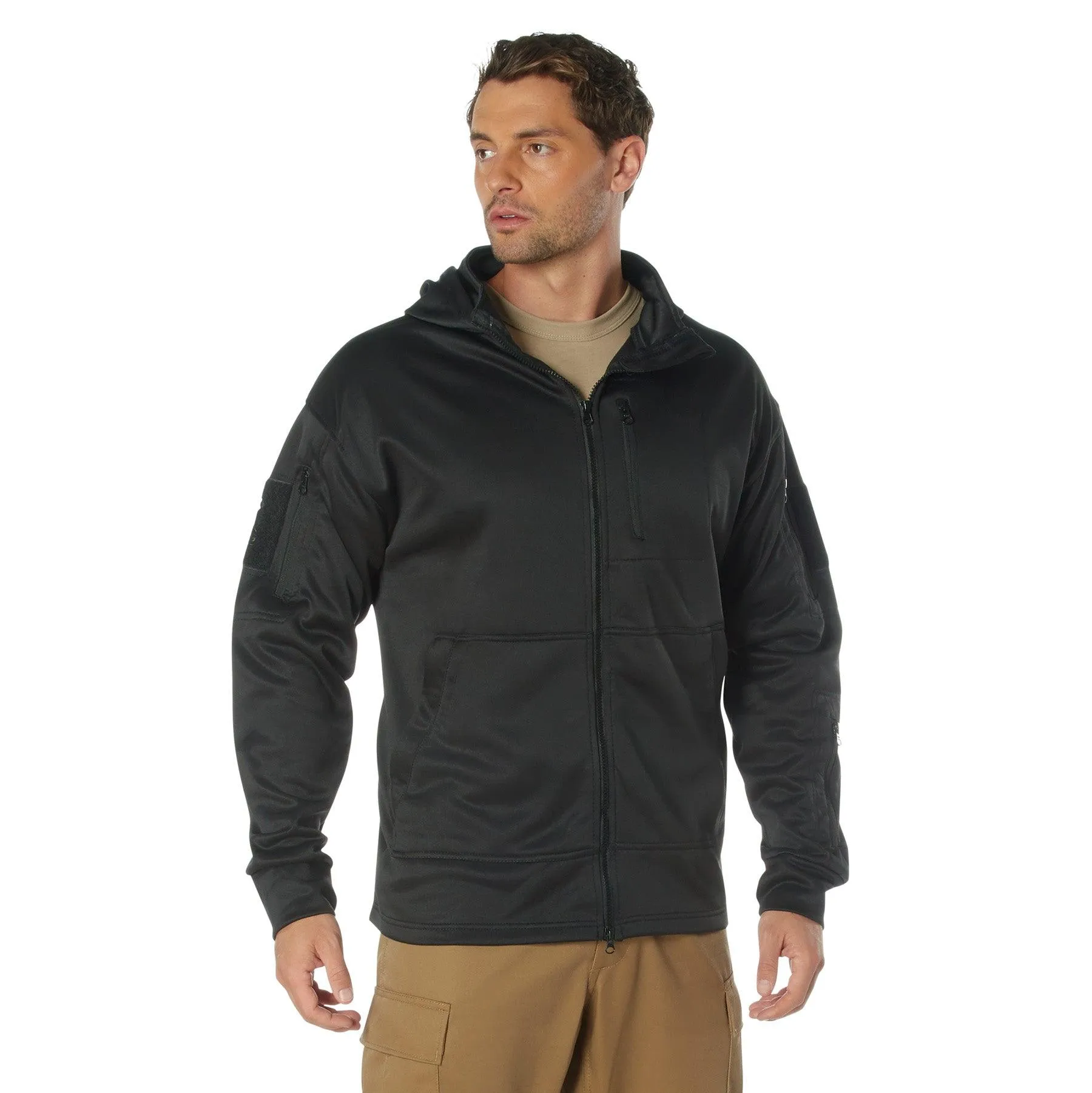 Men's Tactical Zip Up Hoodie - Image 9