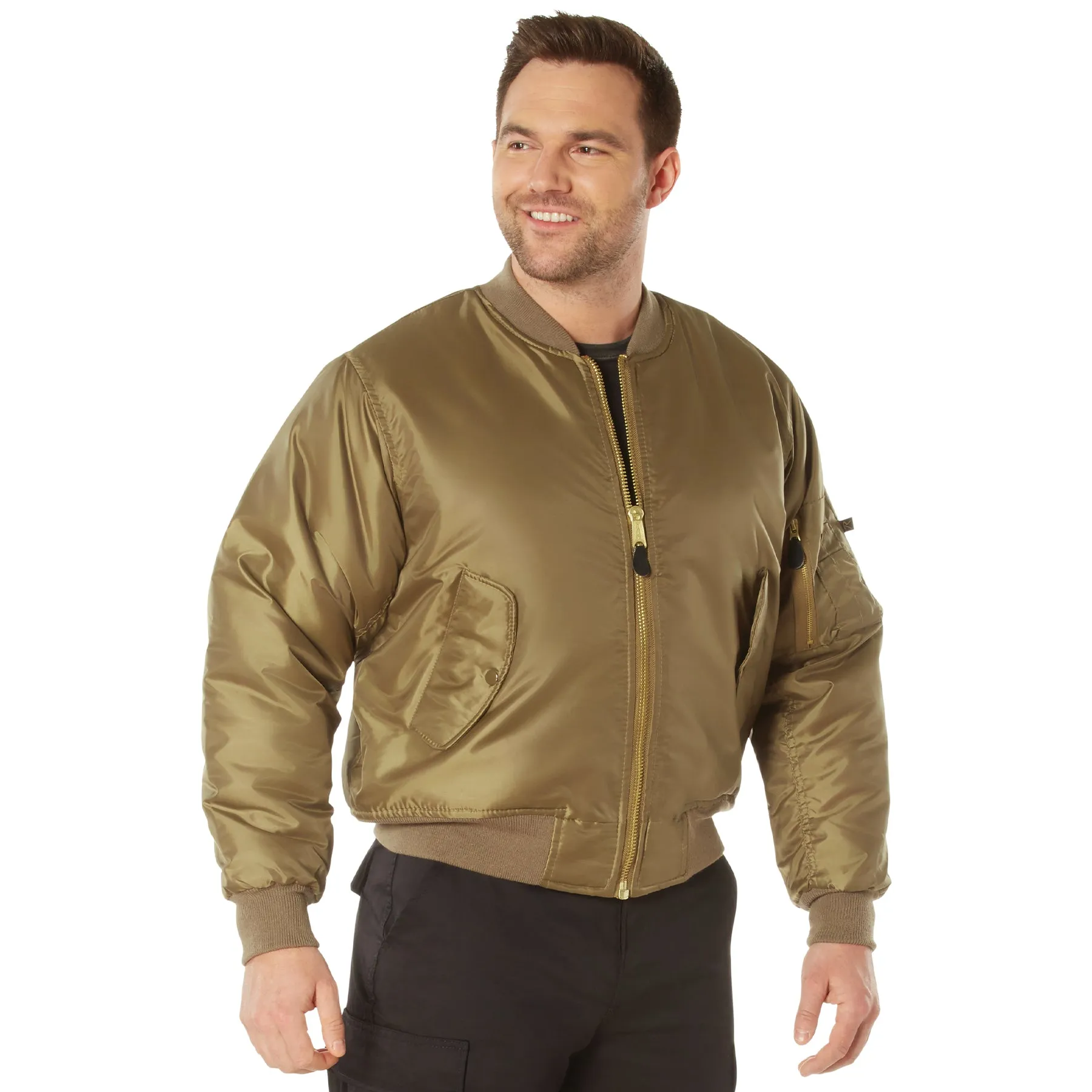 Men's Classic MA-1 Nylon Flight Jacket - Image 18