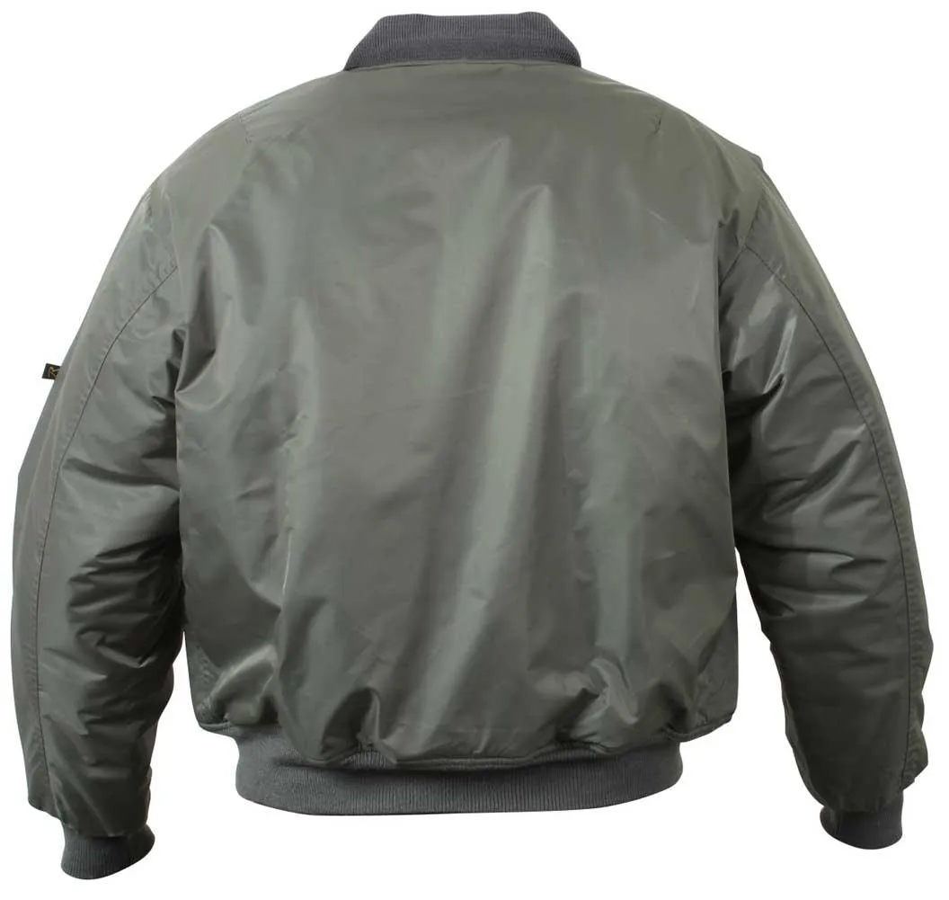 Men's Classic MA-1 Nylon Flight Jacket - Image 3
