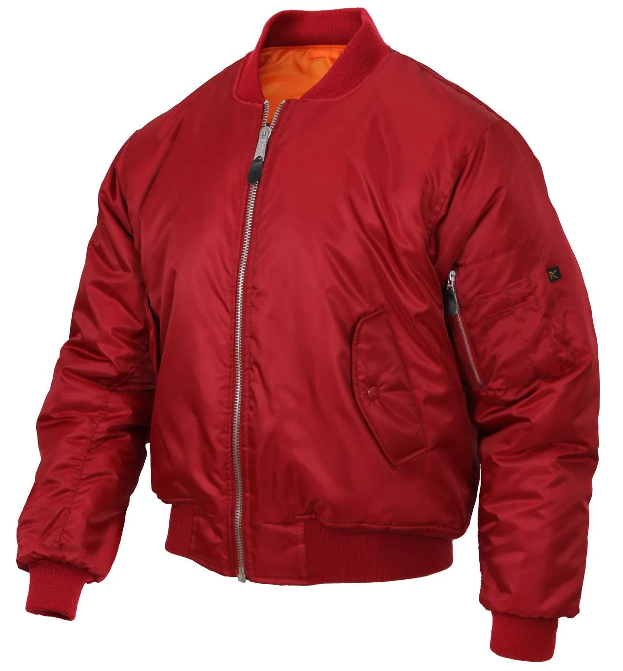 Men's Classic MA-1 Nylon Flight Jacket - Image 5