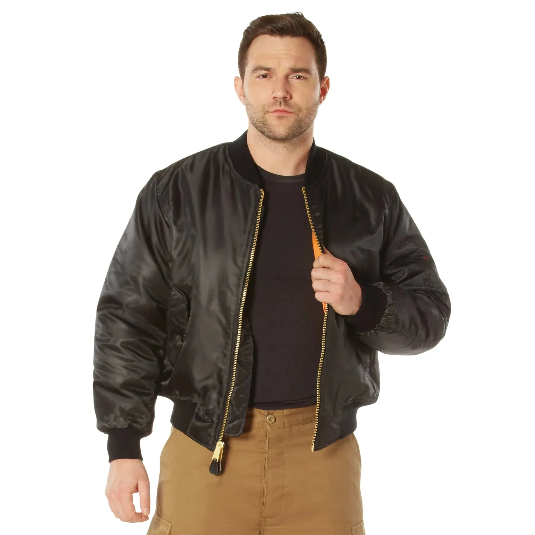 Men's Classic MA-1 Nylon Flight Jacket - Image 20