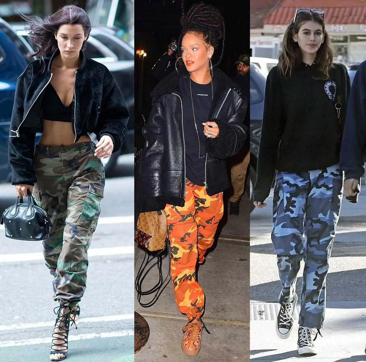 Men's Camo BDU Cargo Pants - Image 4