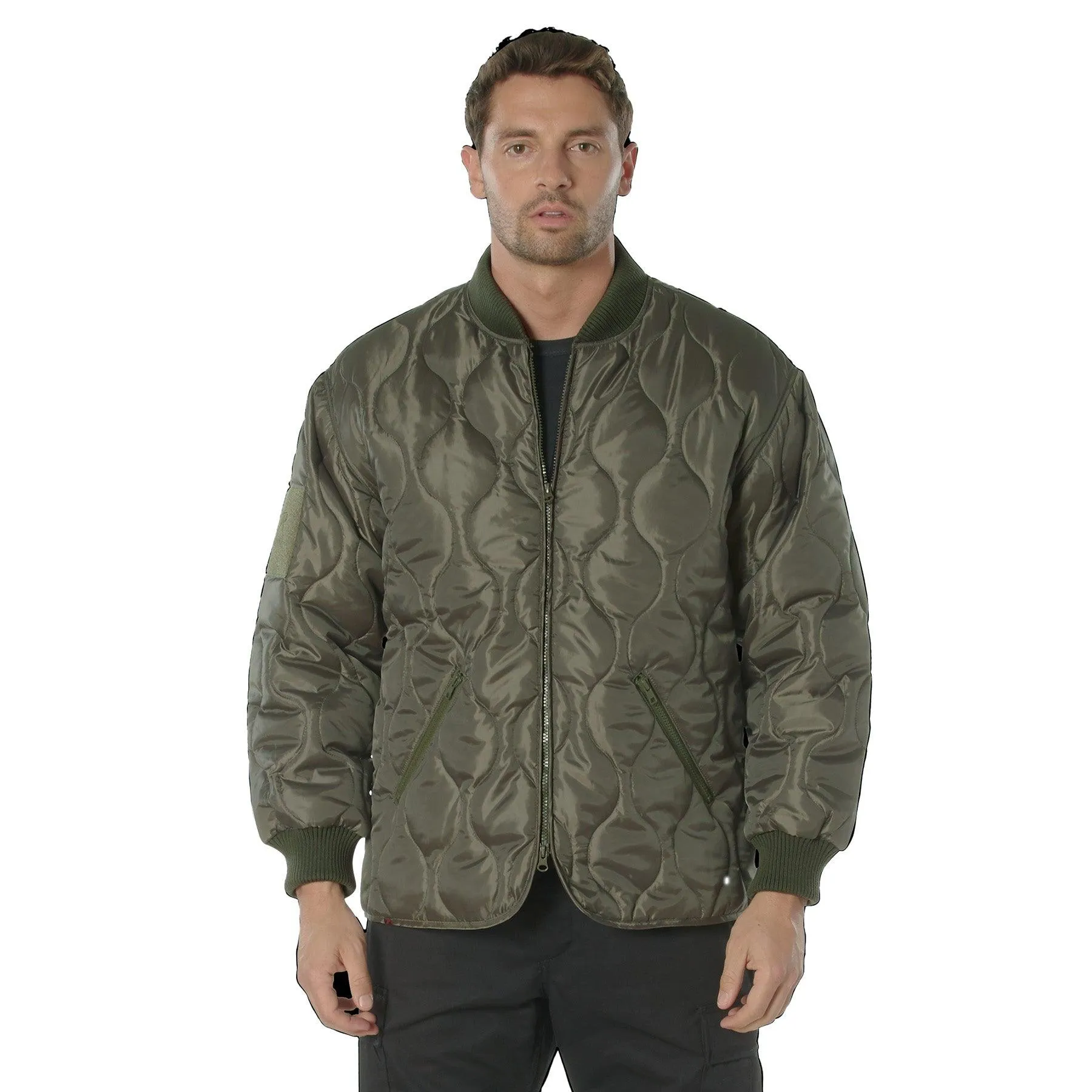 Men's Concealed Carry Quilted Woobie Jacket