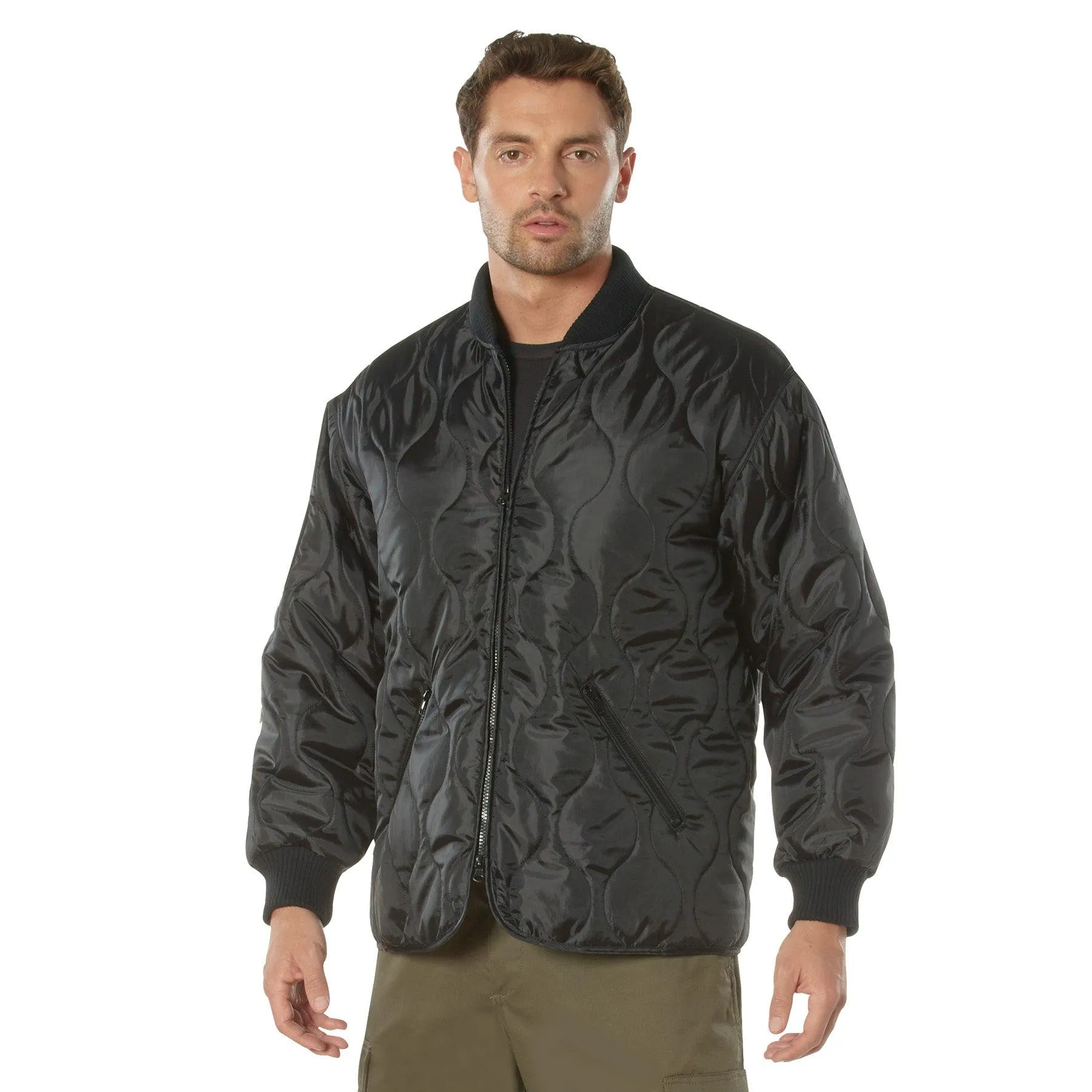 Men's Concealed Carry Quilted Woobie Jacket - Image 4