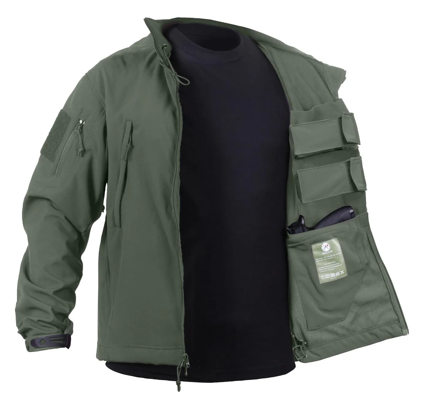 Men's Concealed Carry Soft Shell Jacket - Image 20