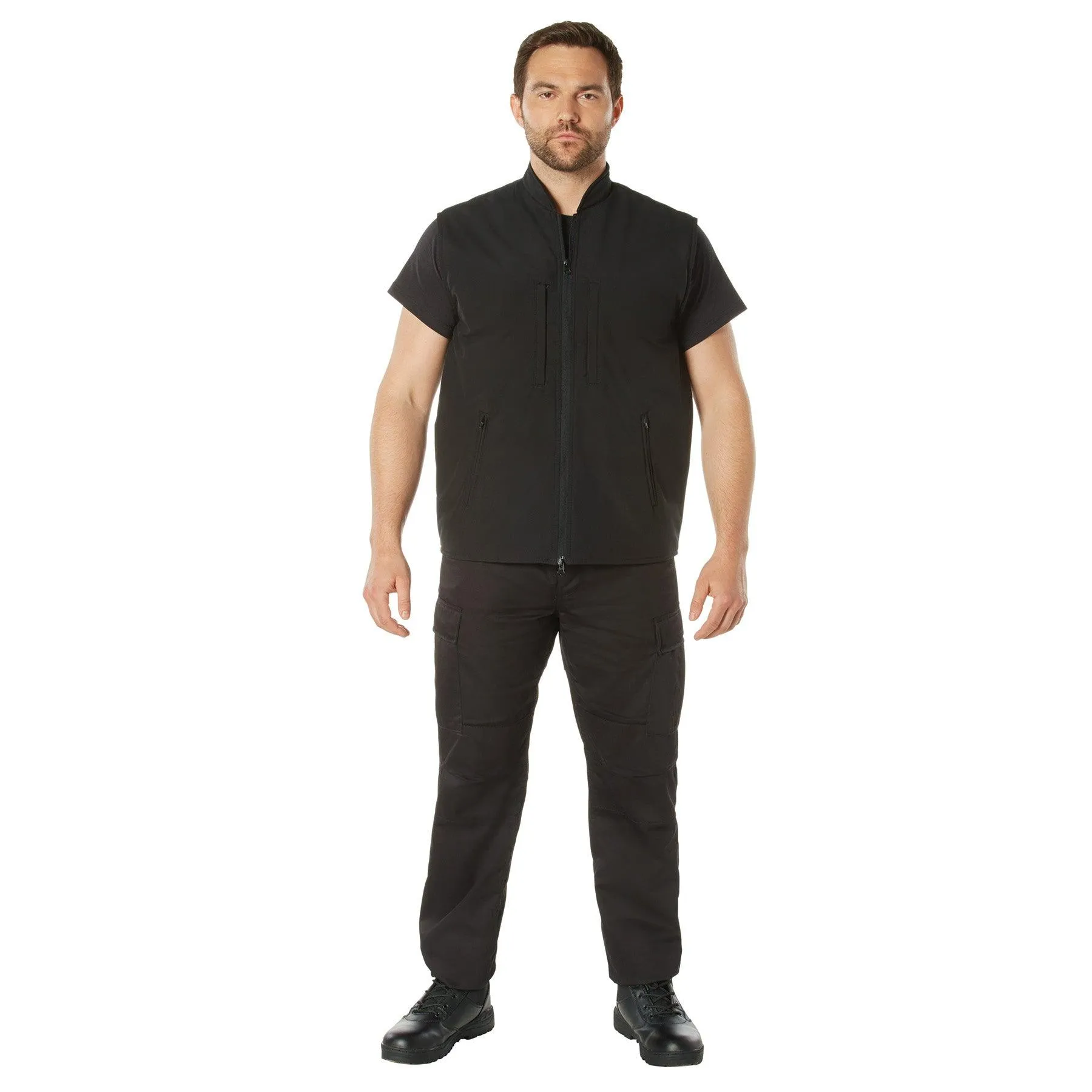 Men's Concealed Carry Soft Shell Vest - Image 11