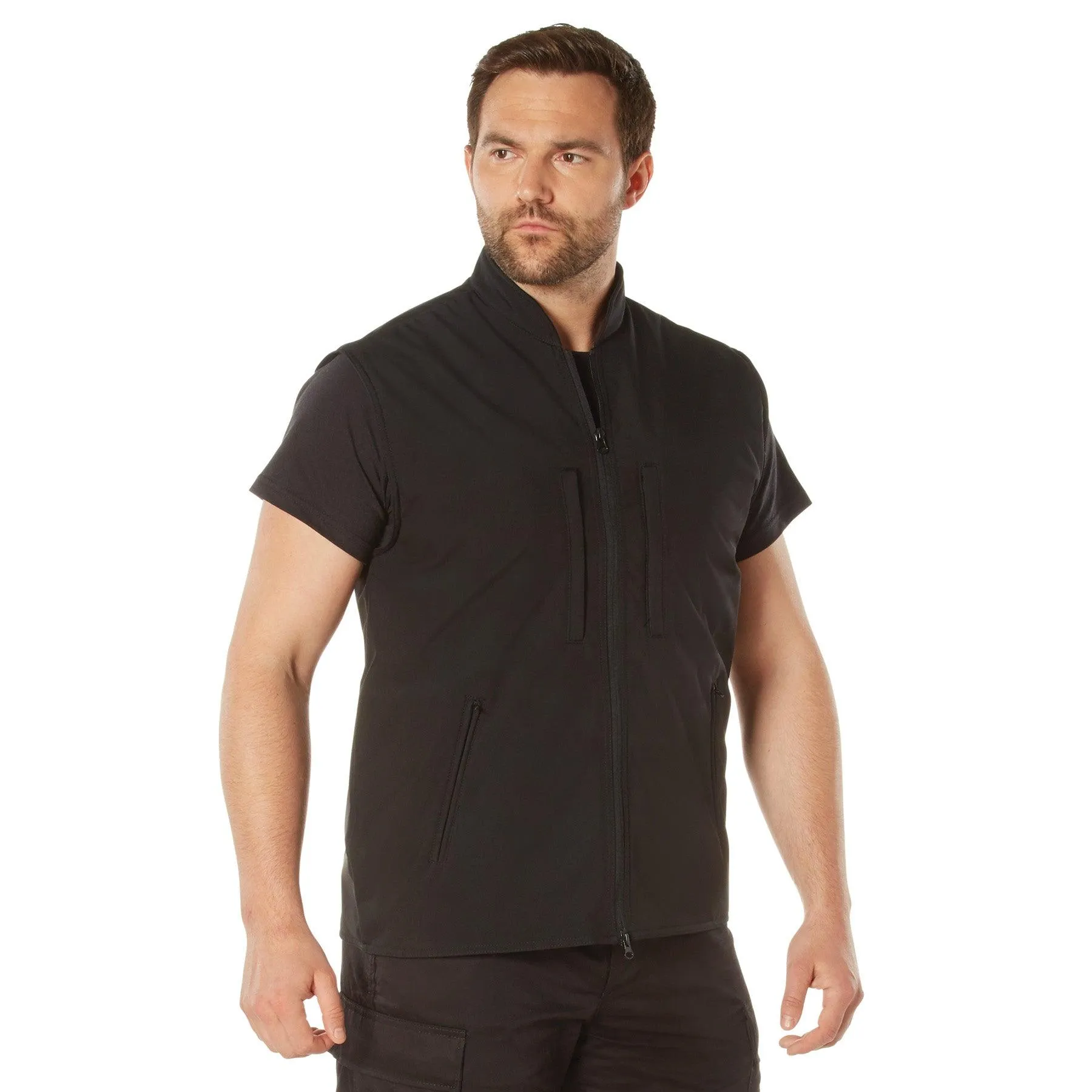 Men's Concealed Carry Soft Shell Vest - Image 13