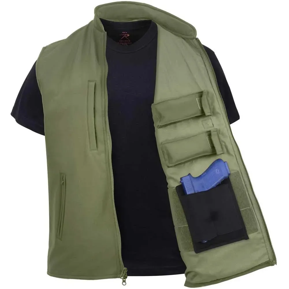 Men's Concealed Carry Soft Shell Vest - Image 3