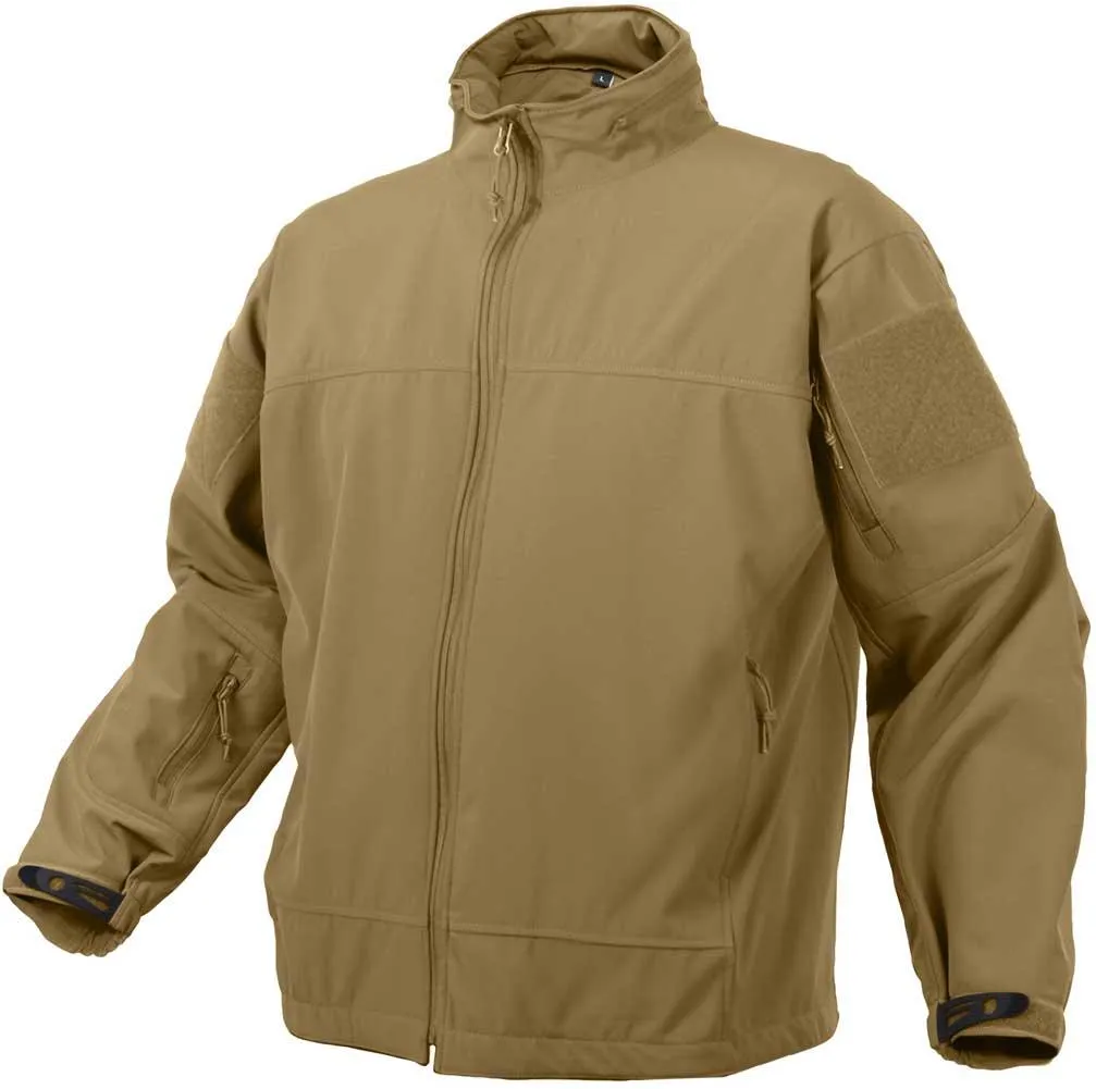 Men's Covert Ops Soft Shell Jacket — Black - Image 5