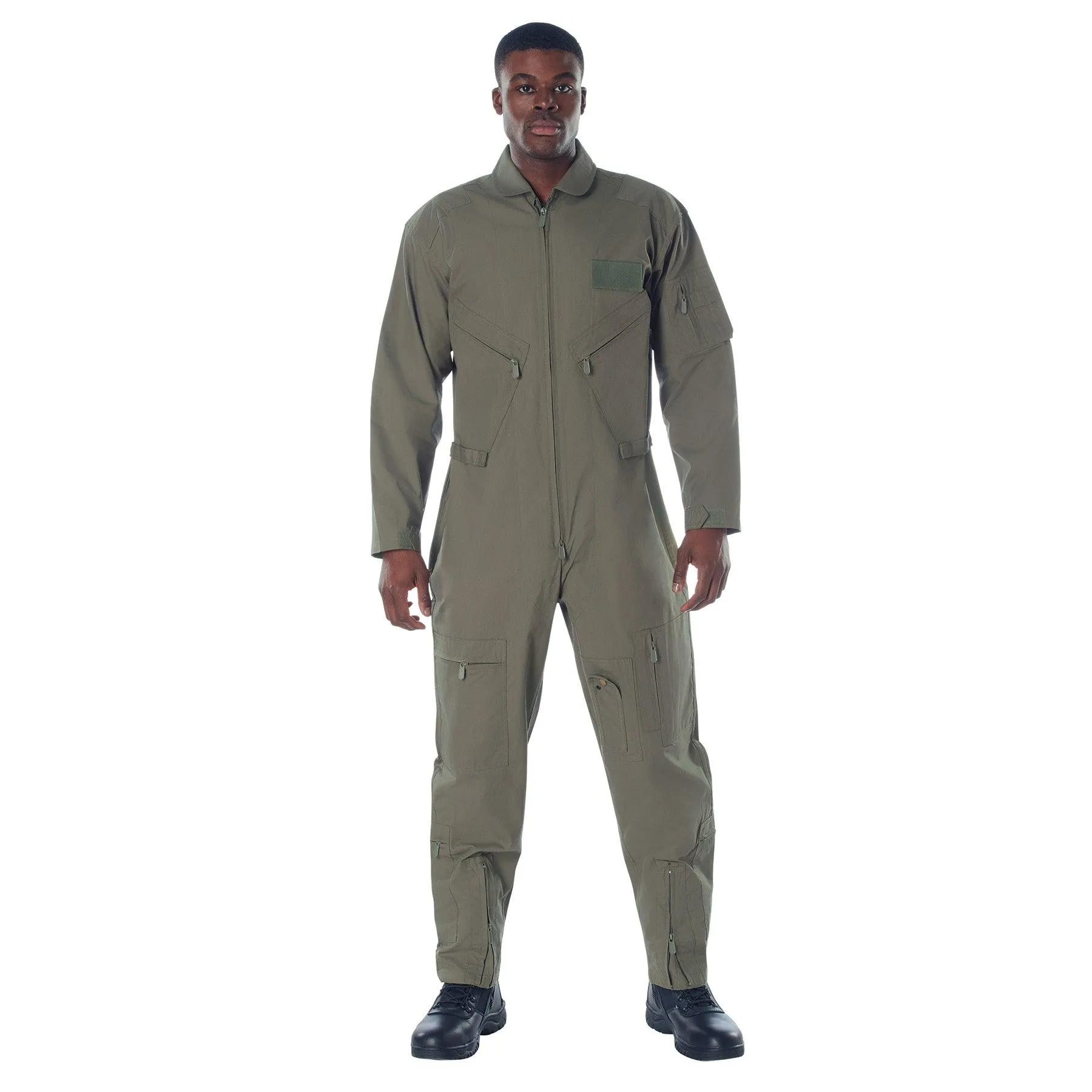 Men's CWU-27/P Military Flight Suit — Foliage Green - Image 2
