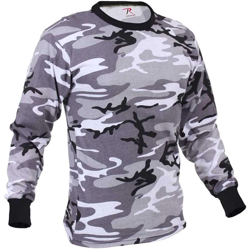 Men's Long Sleeve Tactical Camo Shirt - Image 3
