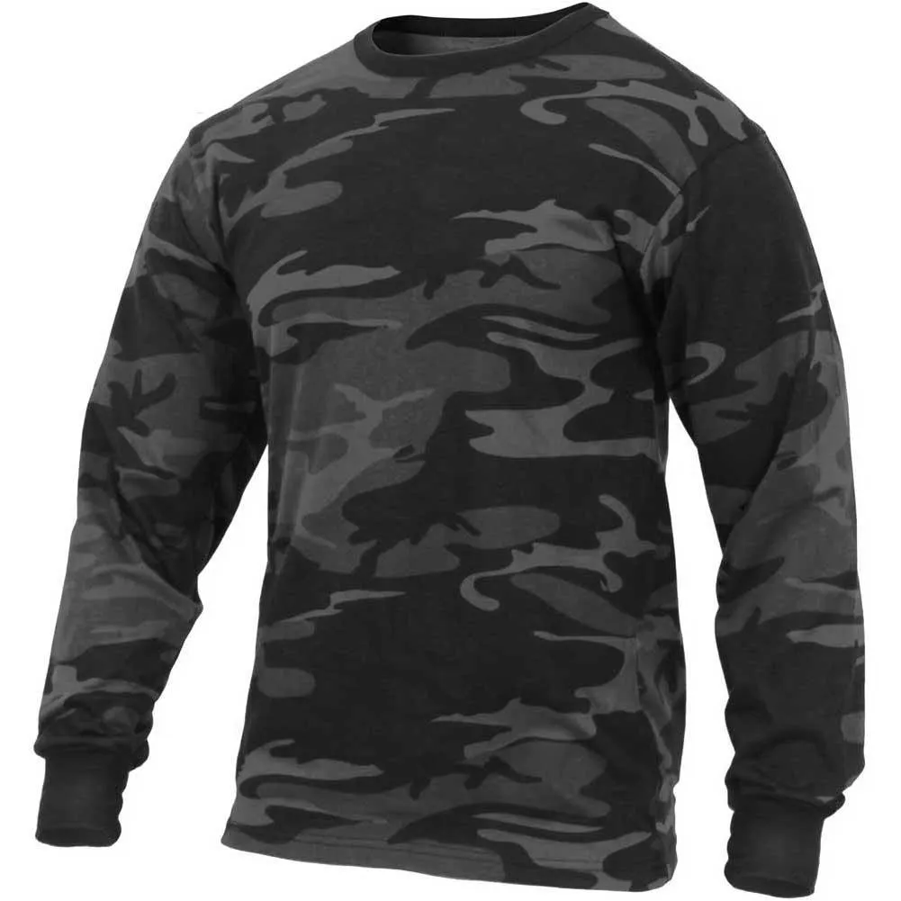 Men's Long Sleeve Tactical Camo Shirt - Image 7