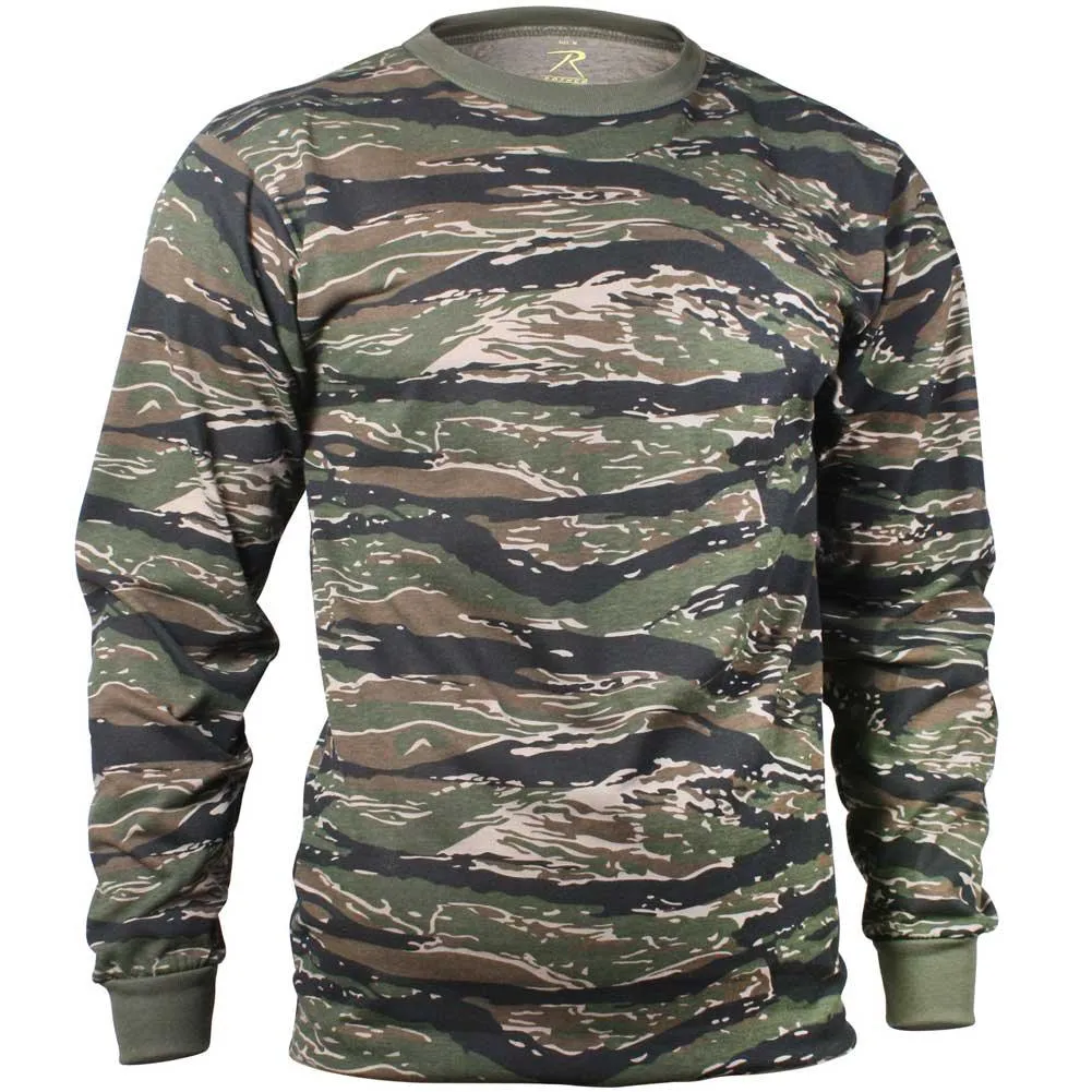 Men's Long Sleeve Tactical Camo Shirt - Image 8
