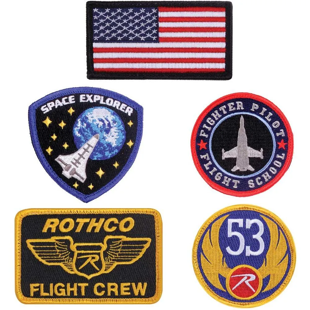 Men's MA-1 Flight Jacket with Patches - Image 9