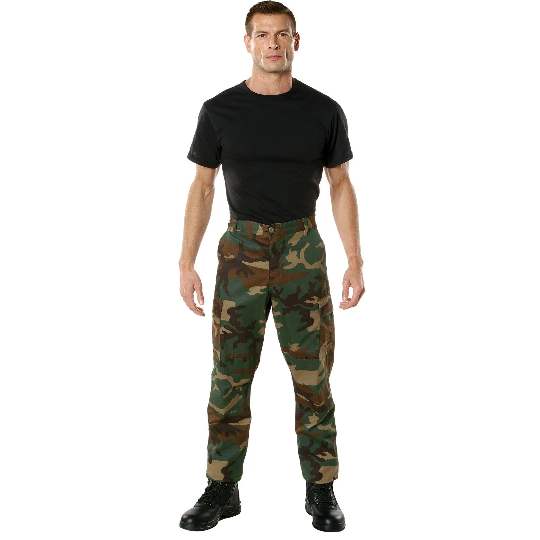 Men's Military Camo BDU Pants - Image 2