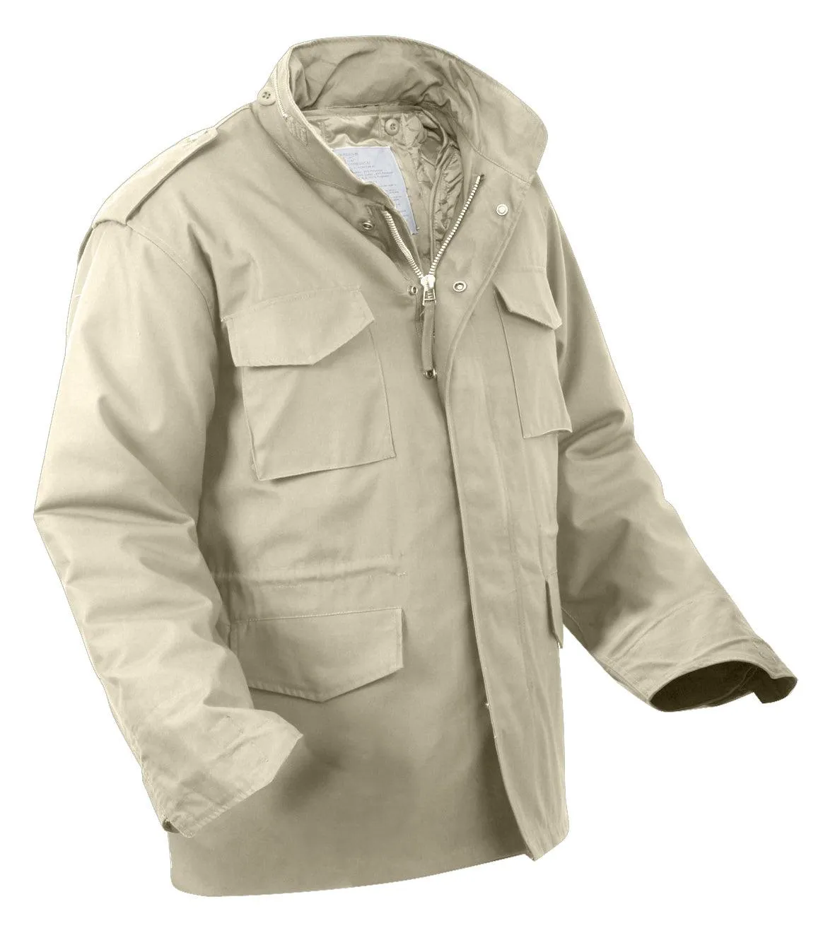 Men's Military M65 Field Jacket with Liner - Image 12