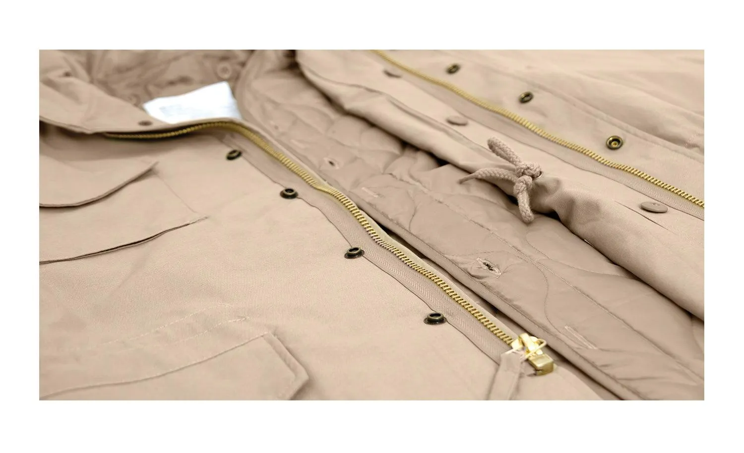 Men's Military M65 Field Jacket with Liner - Image 17