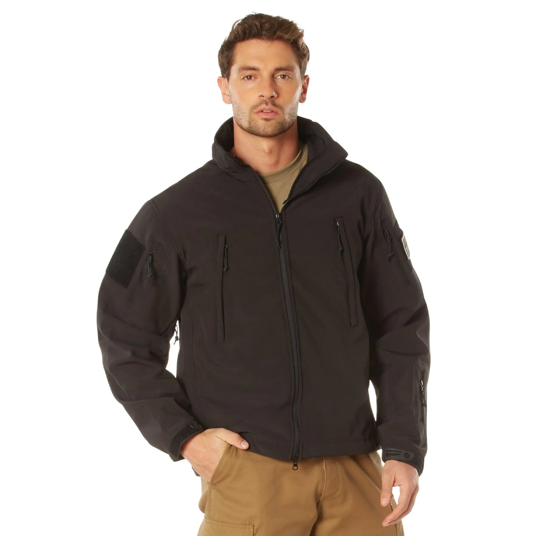 Men's Tactical Special Ops Soft Shell Jacket - Image 24