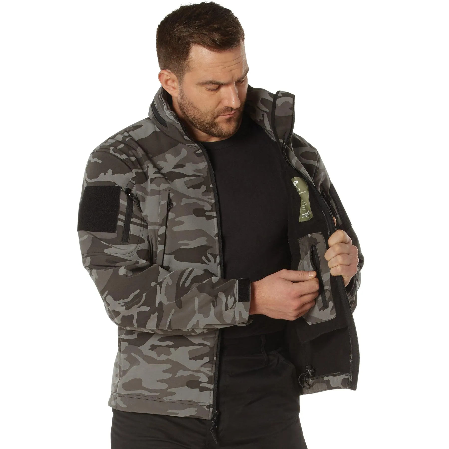 Men's Tactical Special Ops Soft Shell Jacket - Image 47