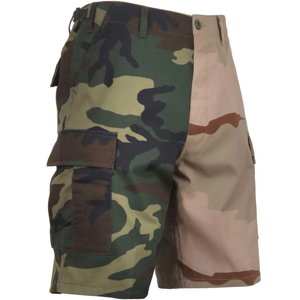 Men's Two-Tone Camo BDU Shorts