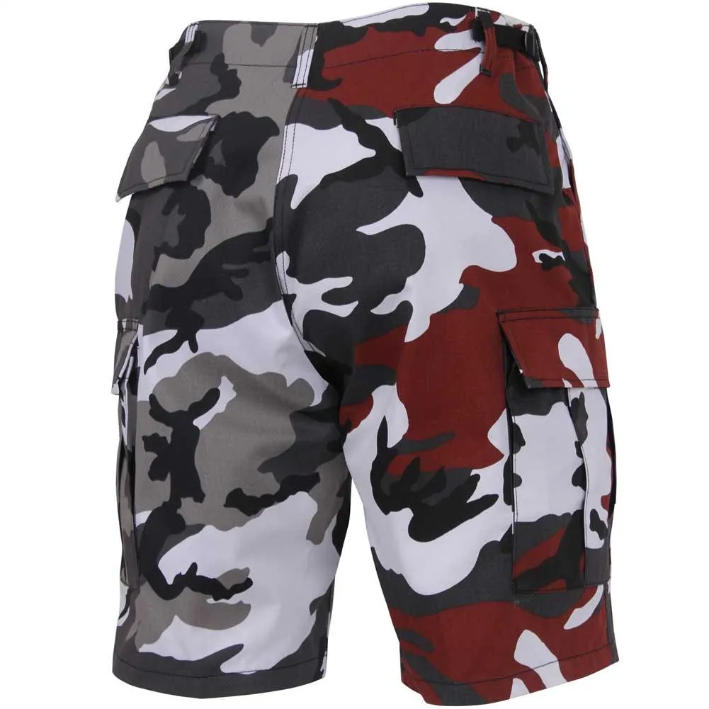 Men's Two-Tone Camo BDU Shorts - Image 3