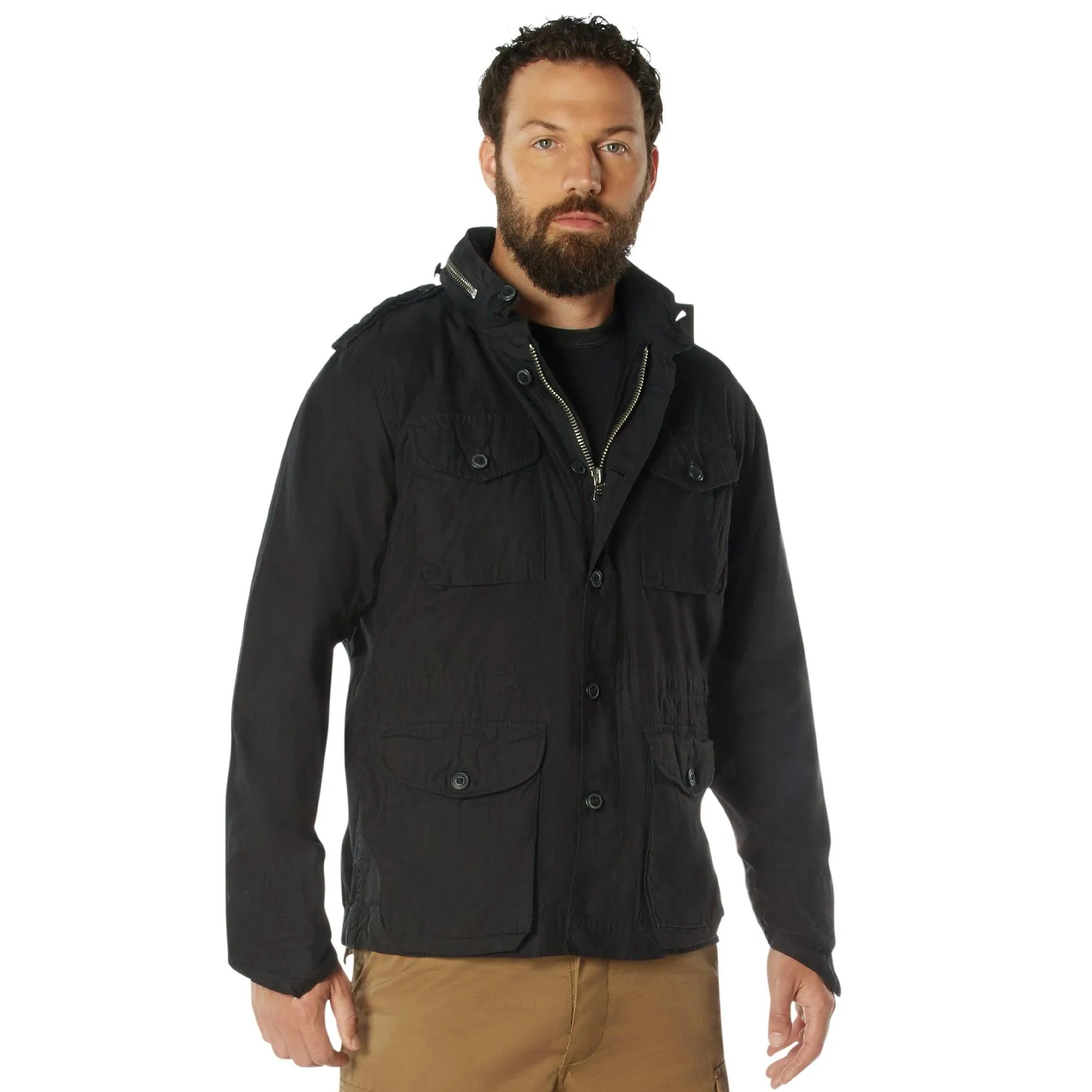 Men's Vintage Lightweight M-65 Field Jacket - Image 20