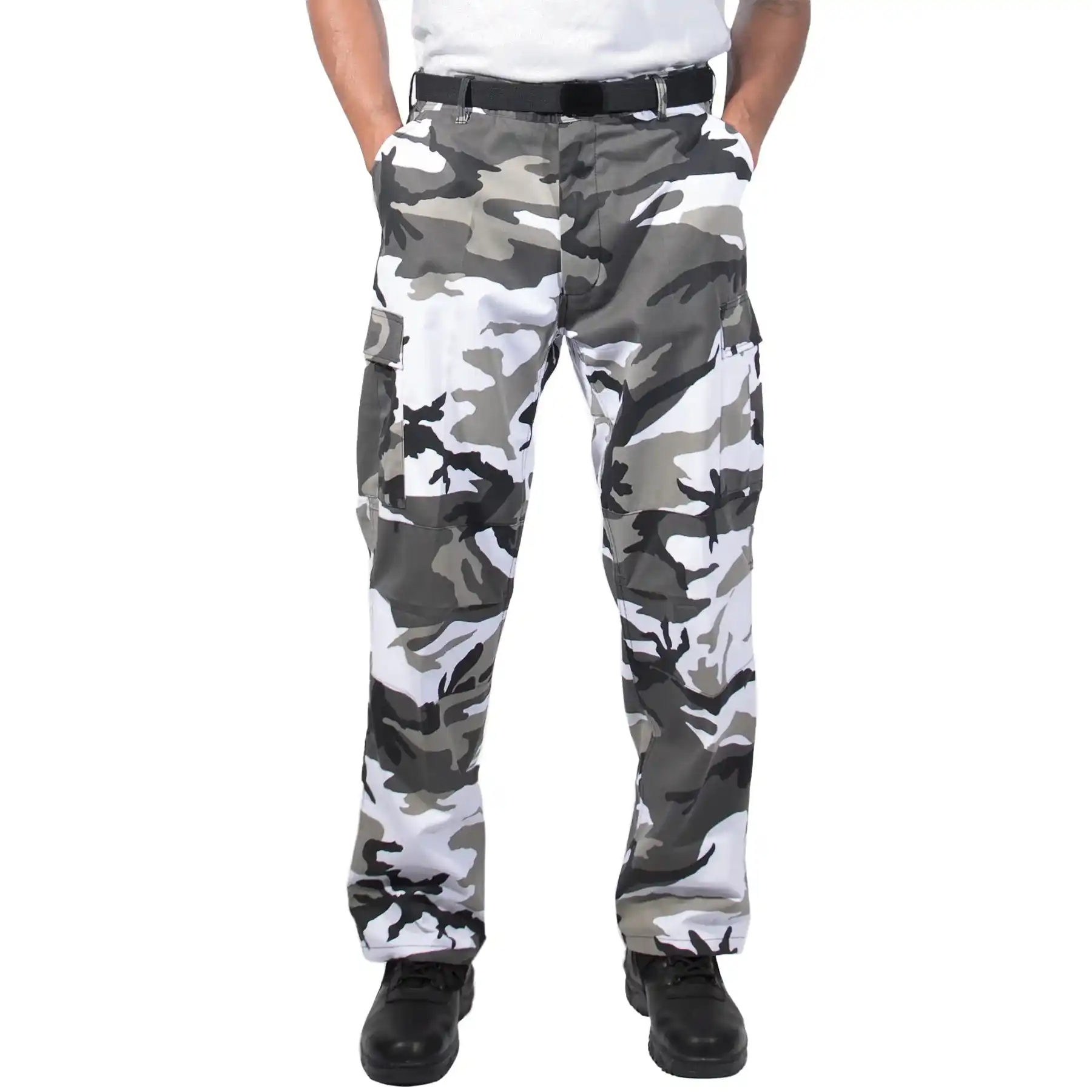 Men's Relaxed Fit Zipper Fly BDU Pants - Image 33