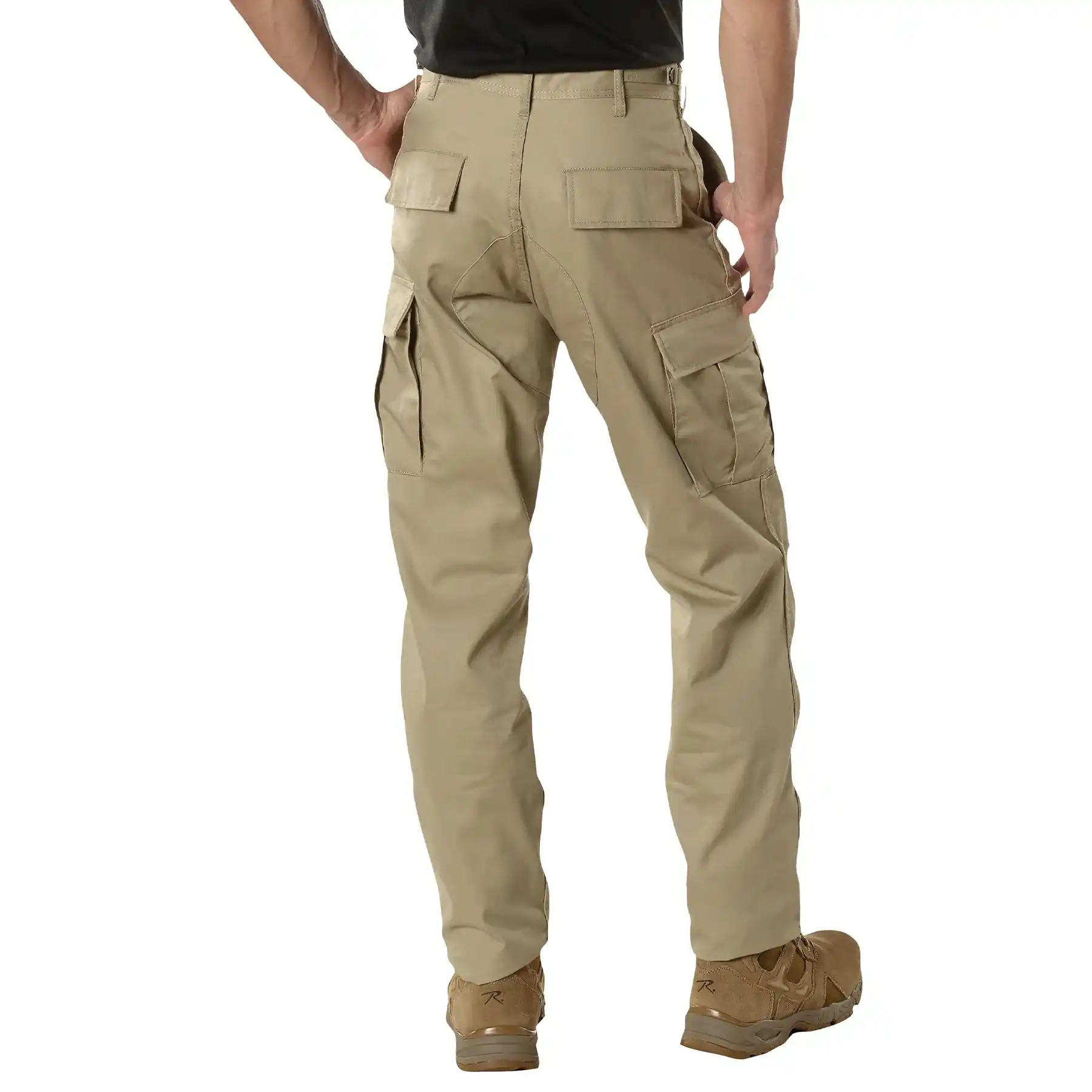 Men's Relaxed Fit Zipper Fly BDU Pants - Image 9