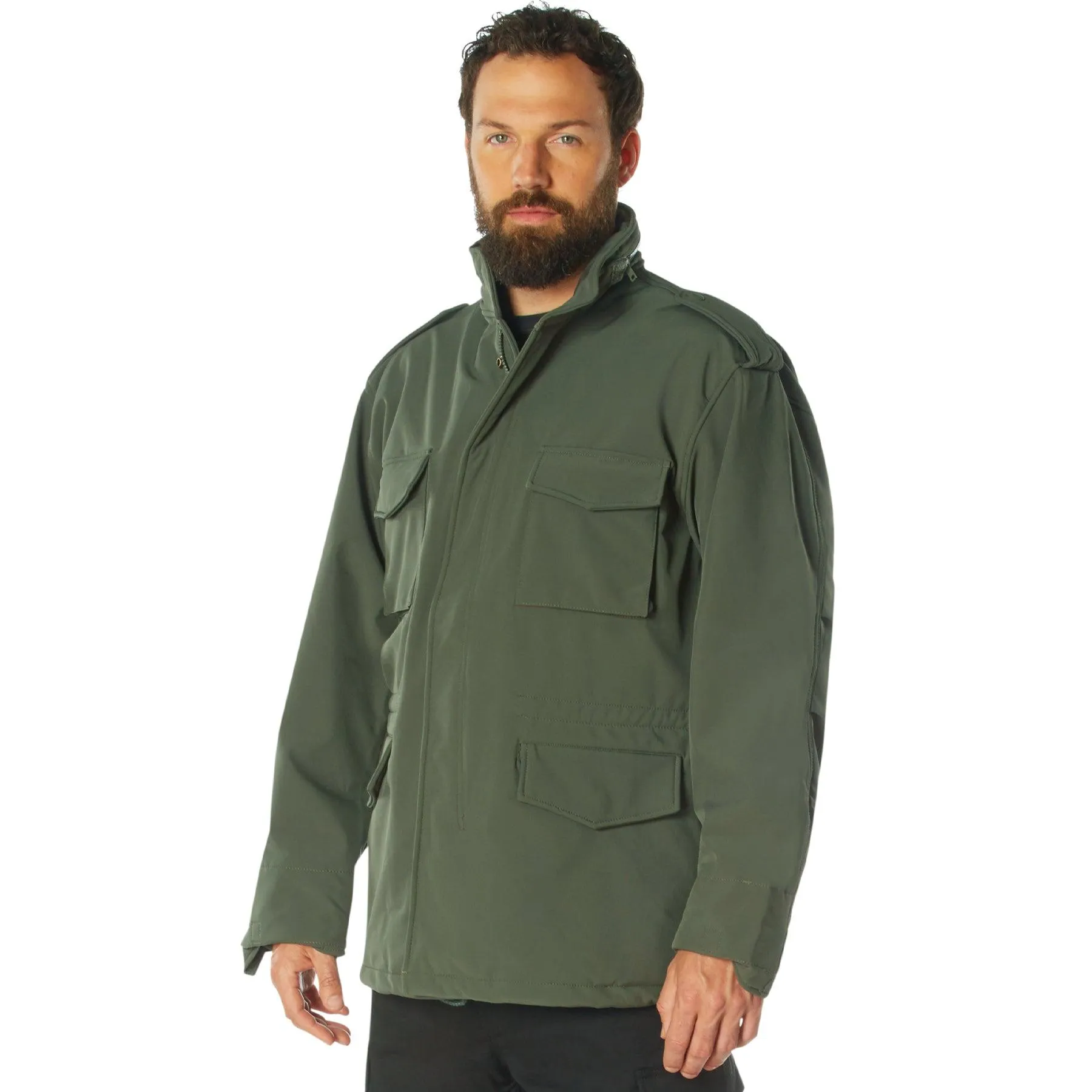 Men's Soft Shell Tactical M-65 Field Jacket - Image 5