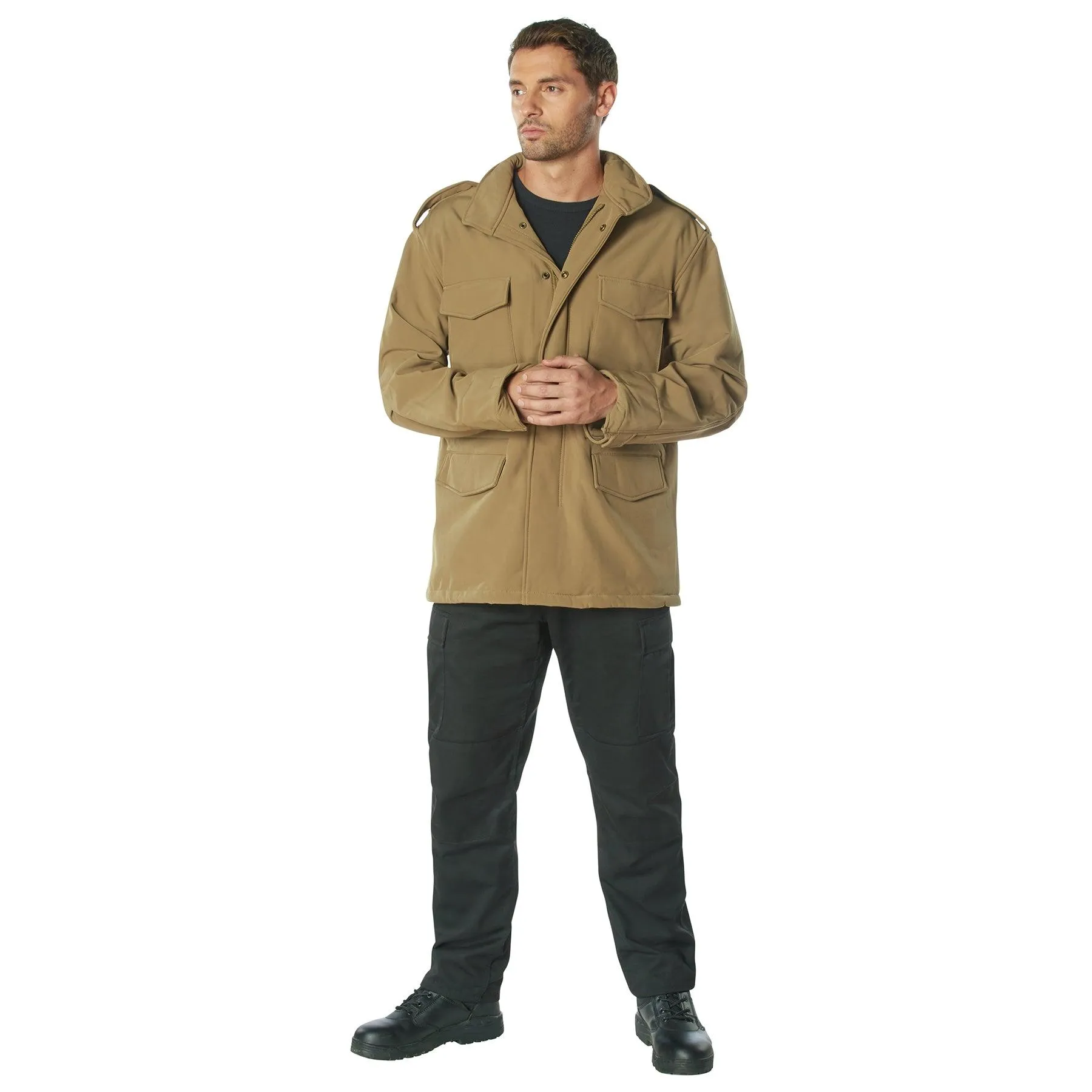 Men's Soft Shell Tactical M-65 Field Jacket - Image 7
