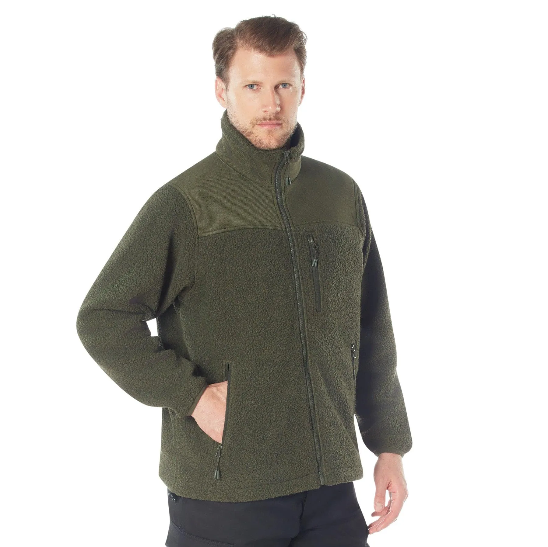 Men's Trailsman Sherpa Fleece Jacket - Image 4