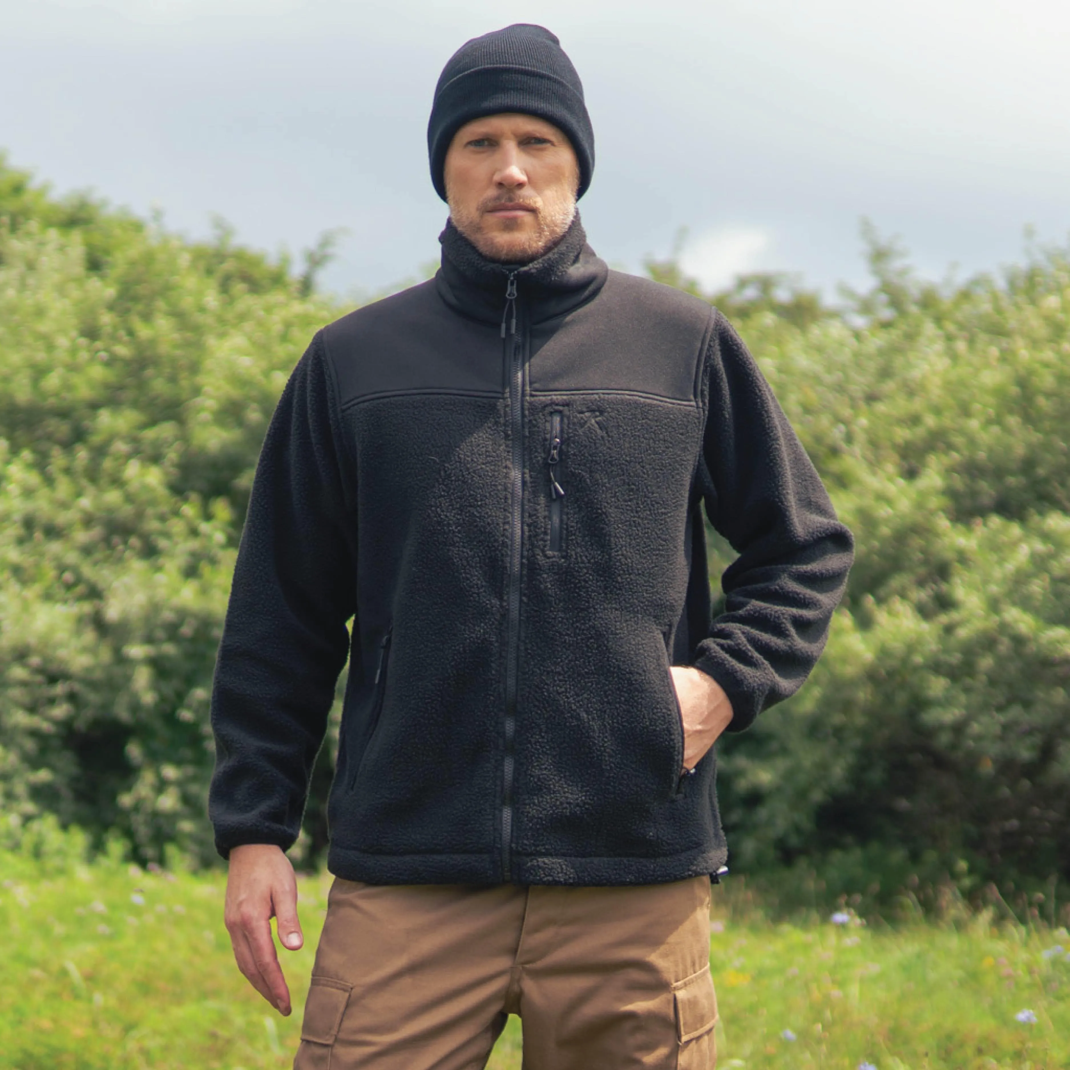 Men's Trailsman Sherpa Fleece Jacket - Image 5