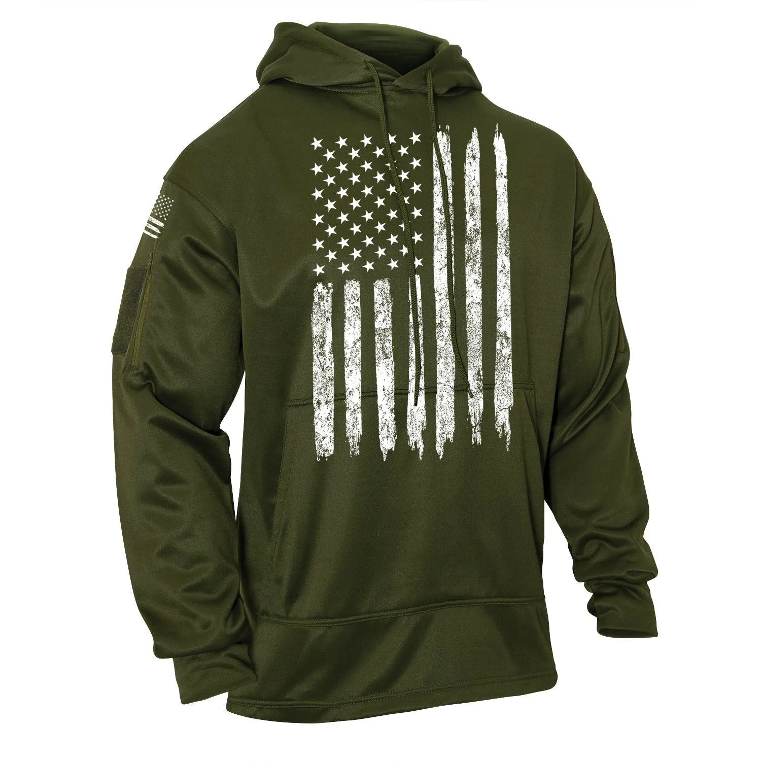Men's US Flag Concealed Carry Hoodie - Image 6