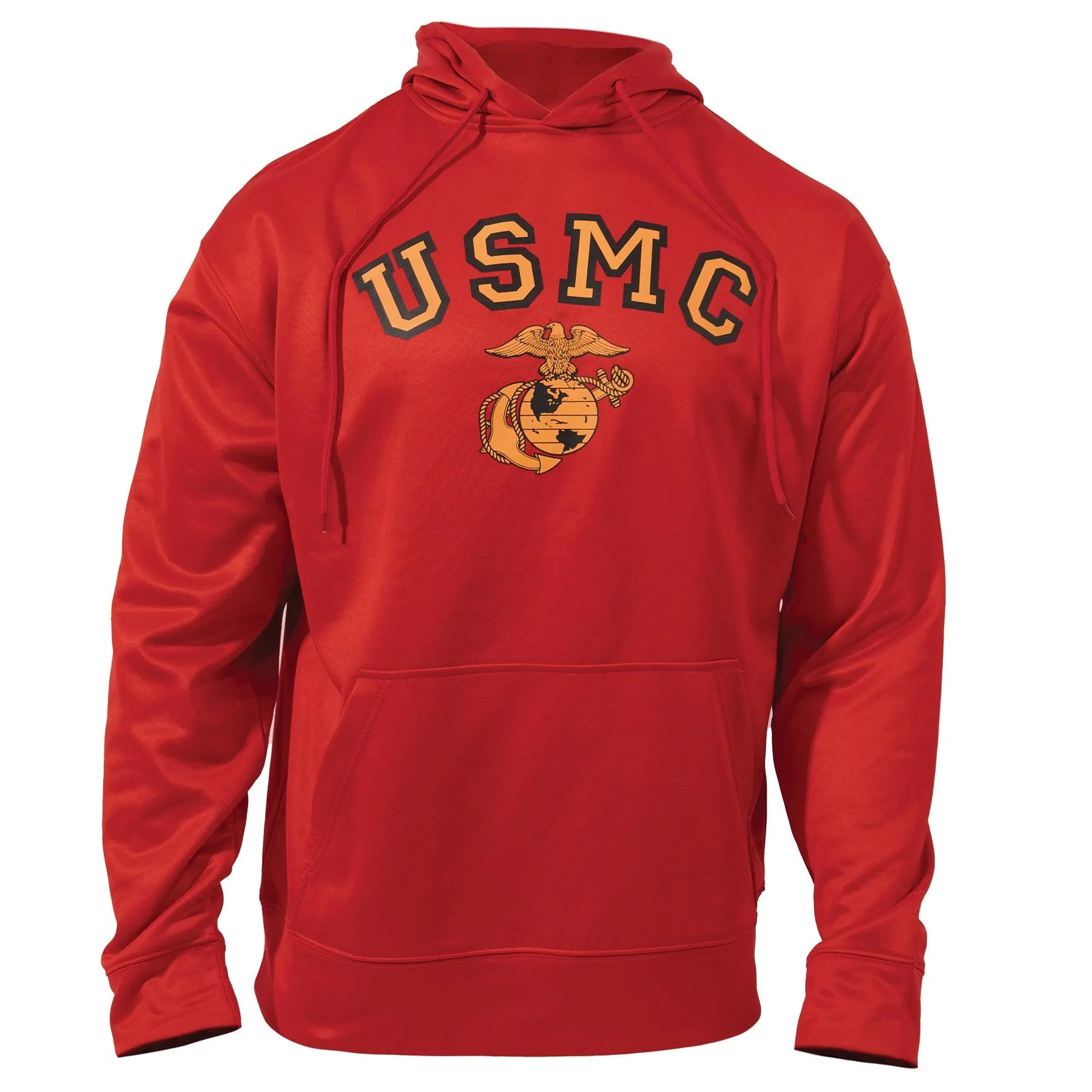 USMC Eagle Globe & Anchor Pullover Hooded Sweatshirt