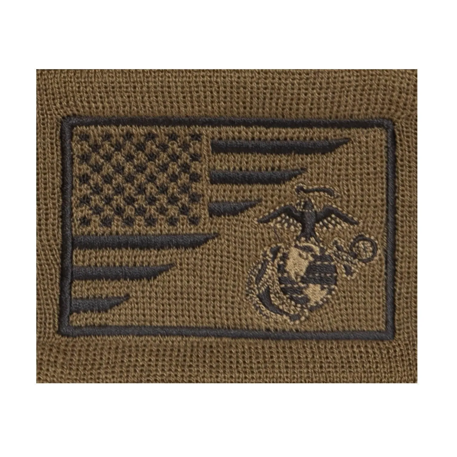 USMC Eagle Globe & Anchor Embroidered Watch Cap - Image 3