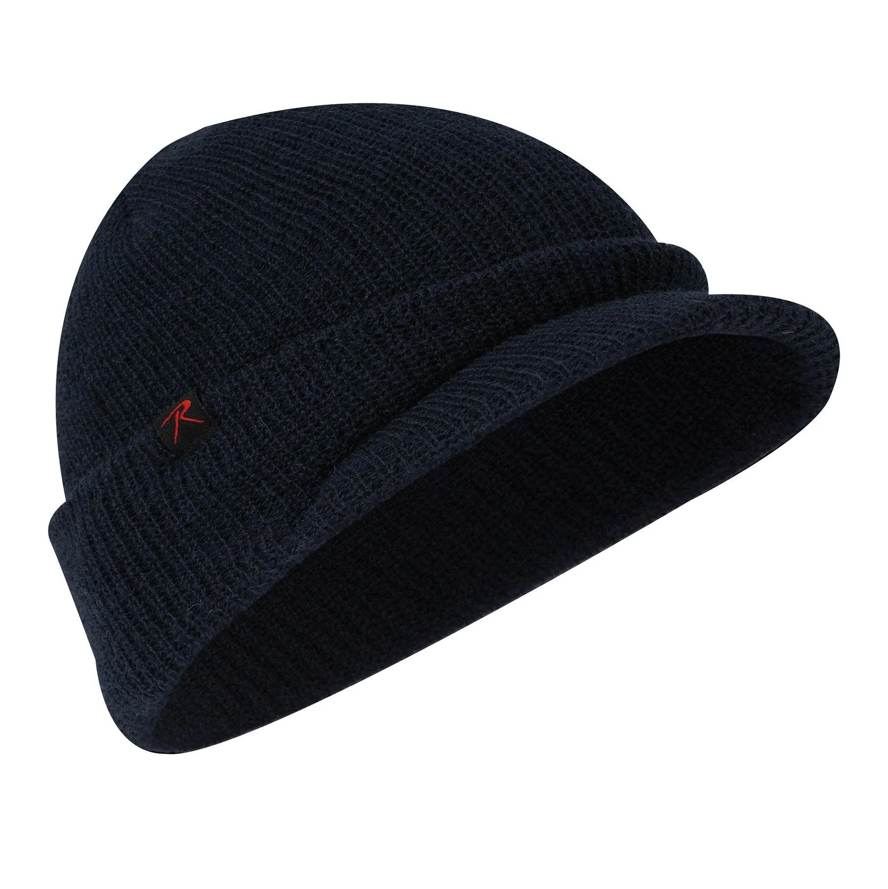 Military Watch Cap with Brim - Image 11