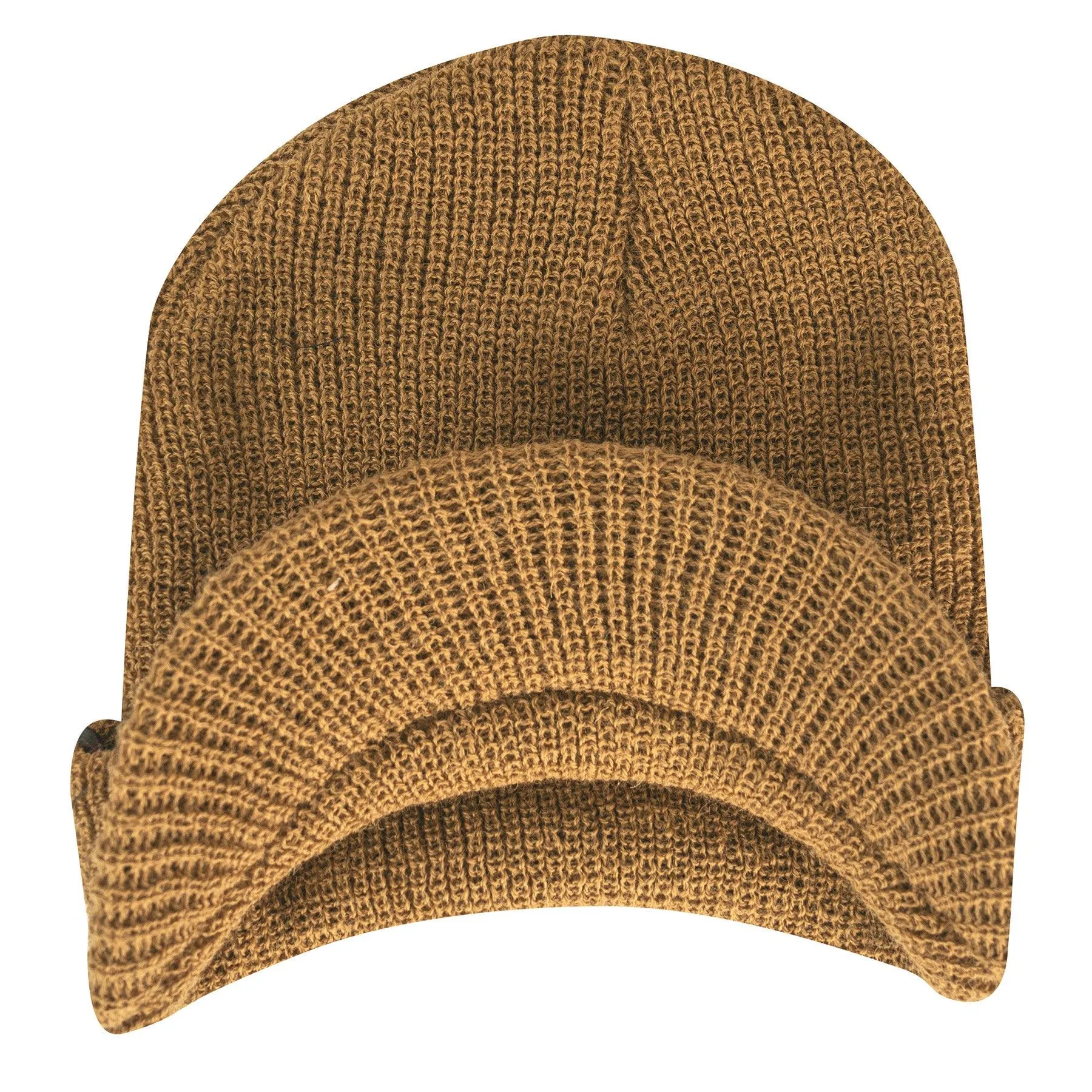 Military Watch Cap with Brim - Image 3