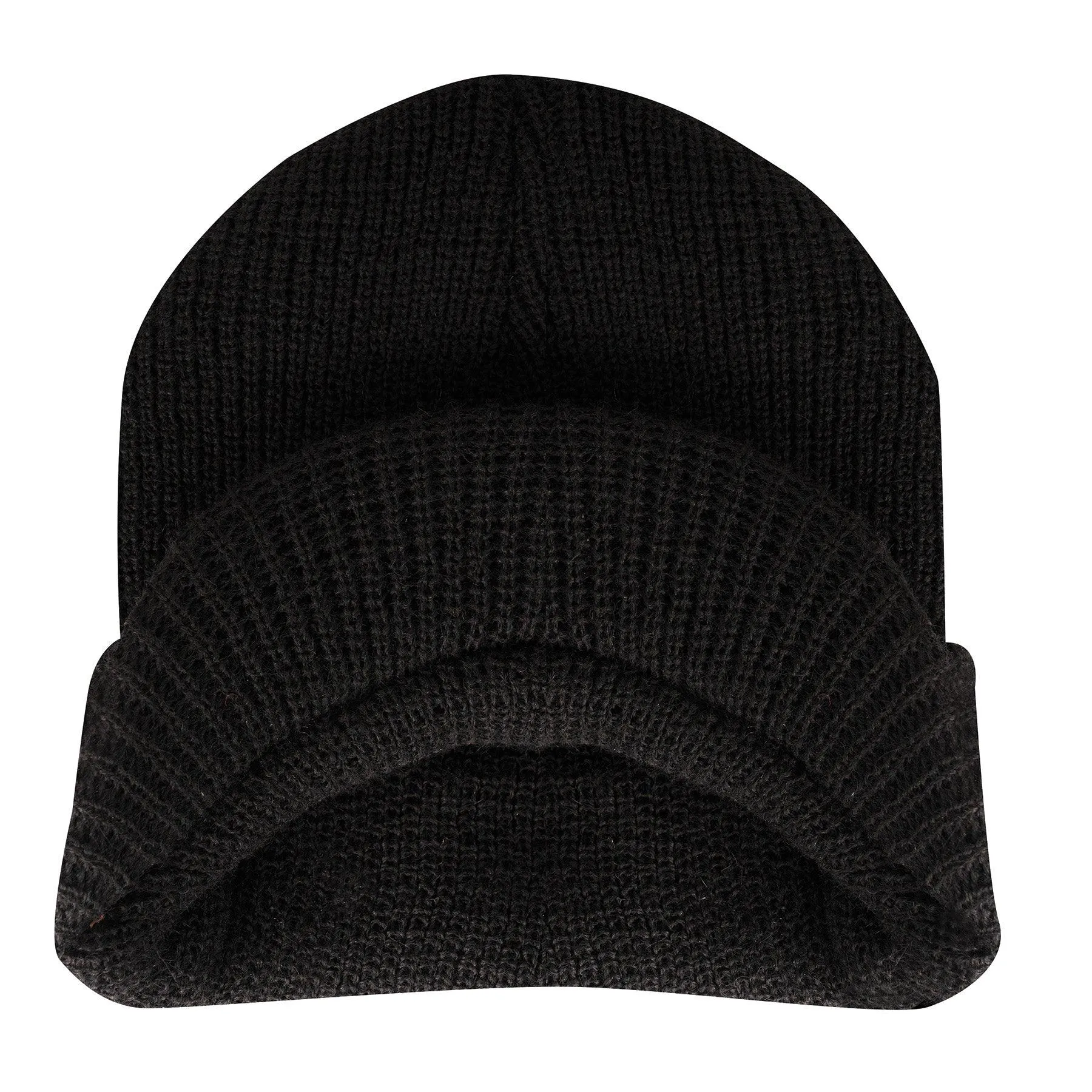 Military Watch Cap with Brim - Image 6