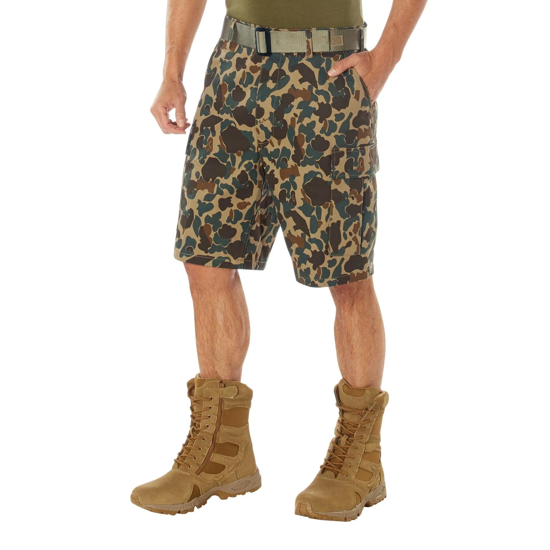 Bear Archery Fred Bear Camo BDU Cargo Shorts - Image 2