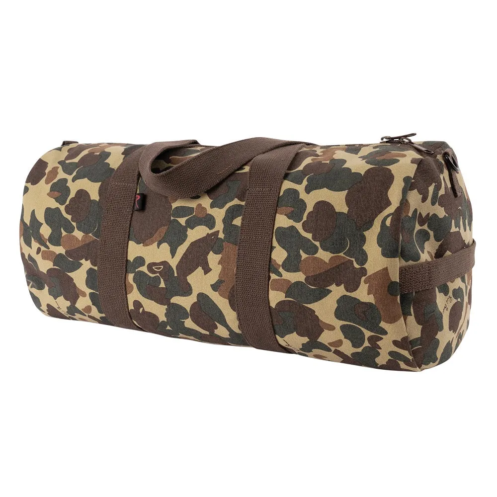 Bear Archery Fred Bear Camo Canvas Shoulder Duffle Bag - Image 3