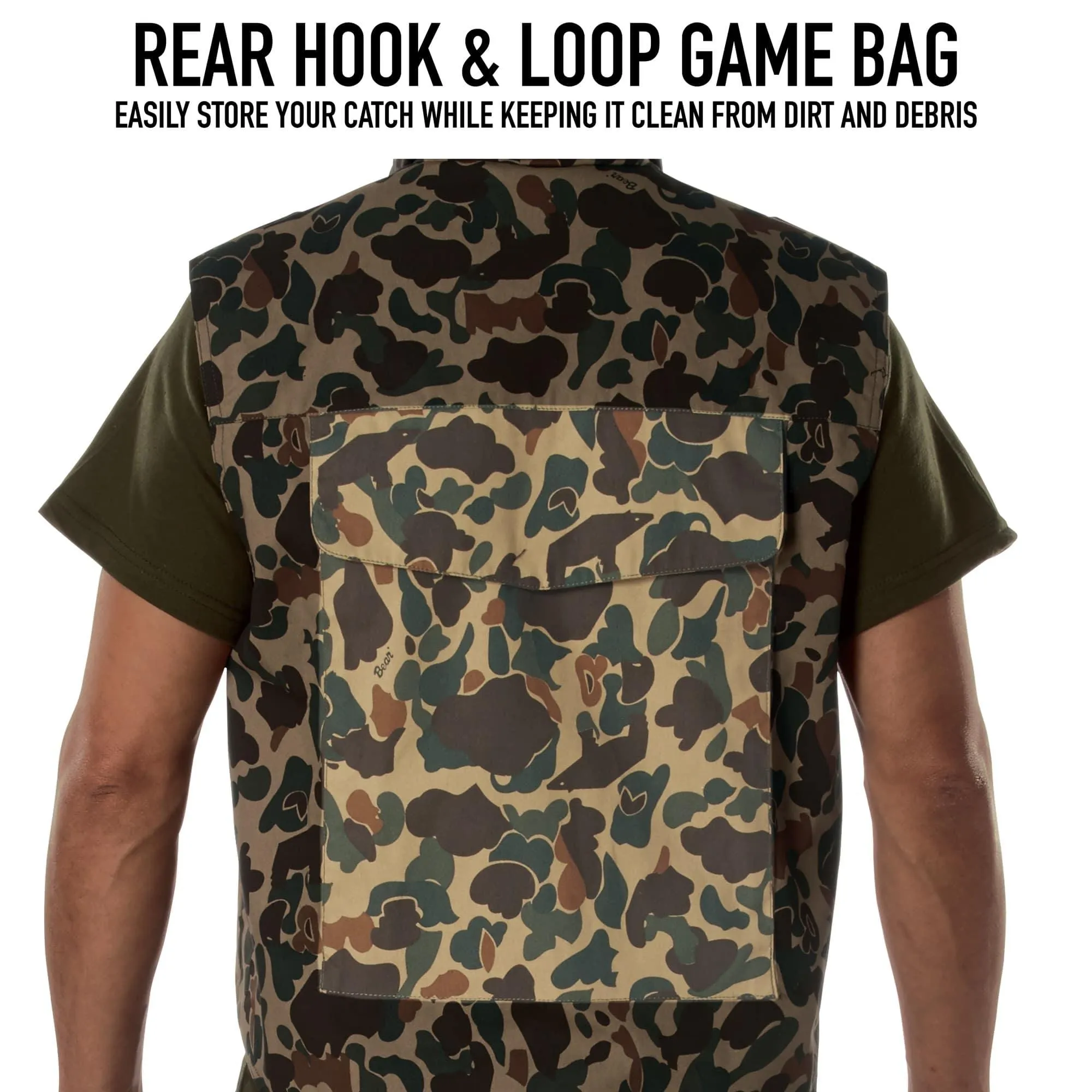 Bear Archery Fred Bear Camo Ranger Vest - Image 6