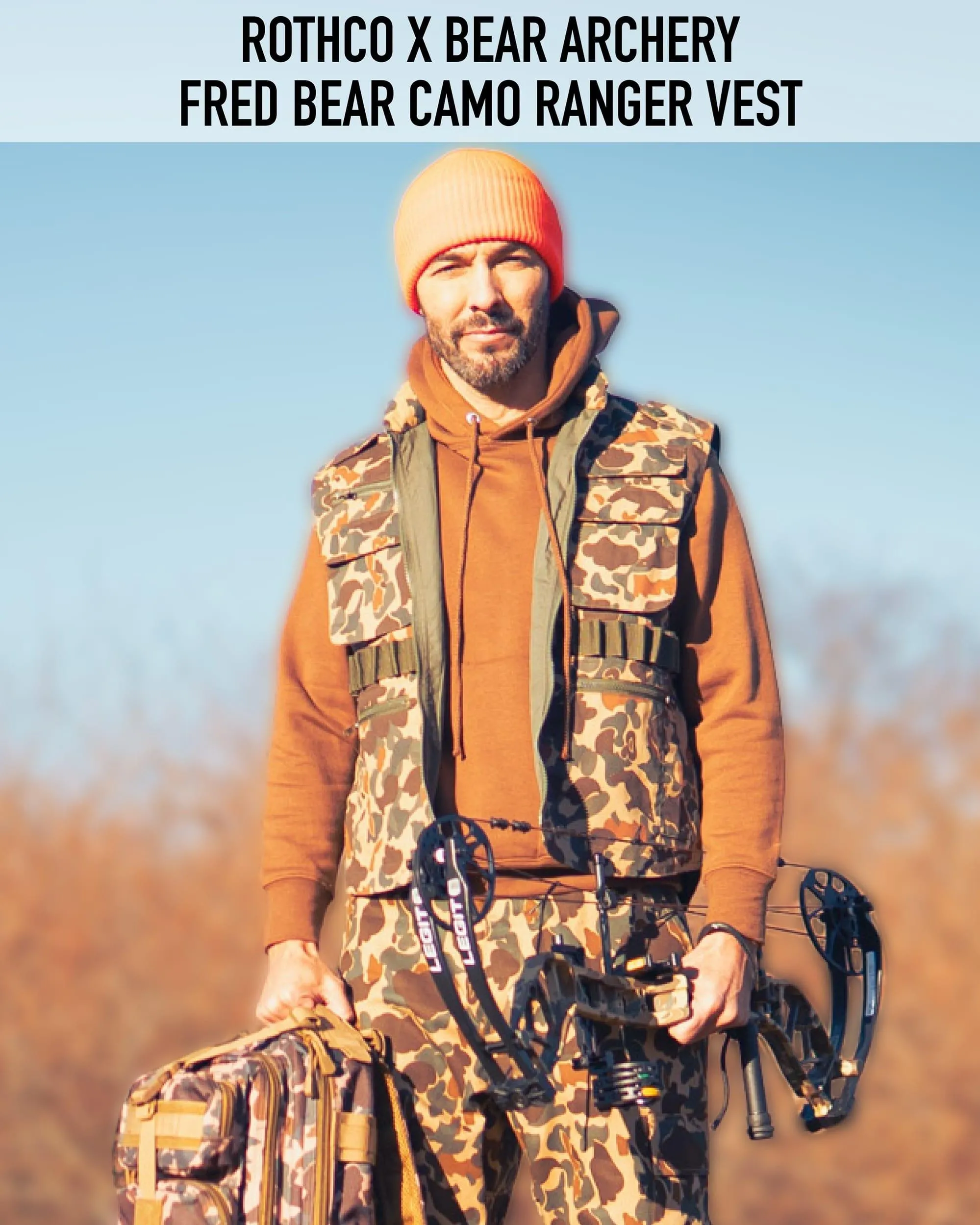 Bear Archery Fred Bear Camo Ranger Vest - Image 9