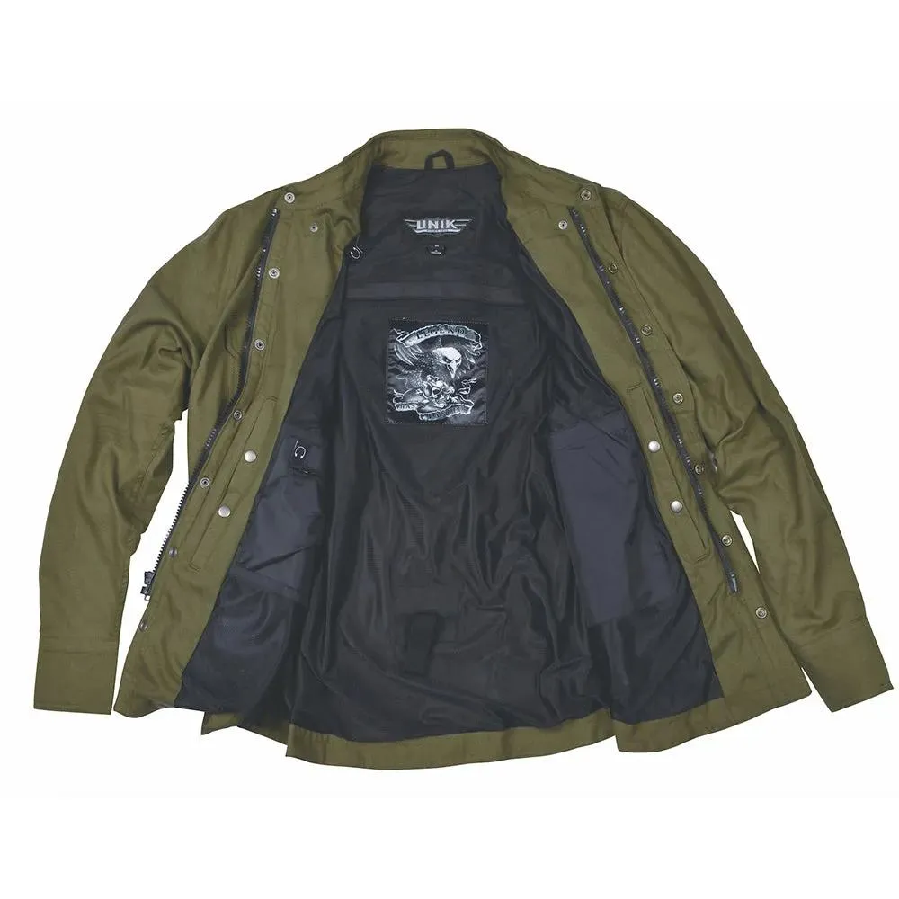 Sargeant - Mens Green Armored Flannel - Image 5