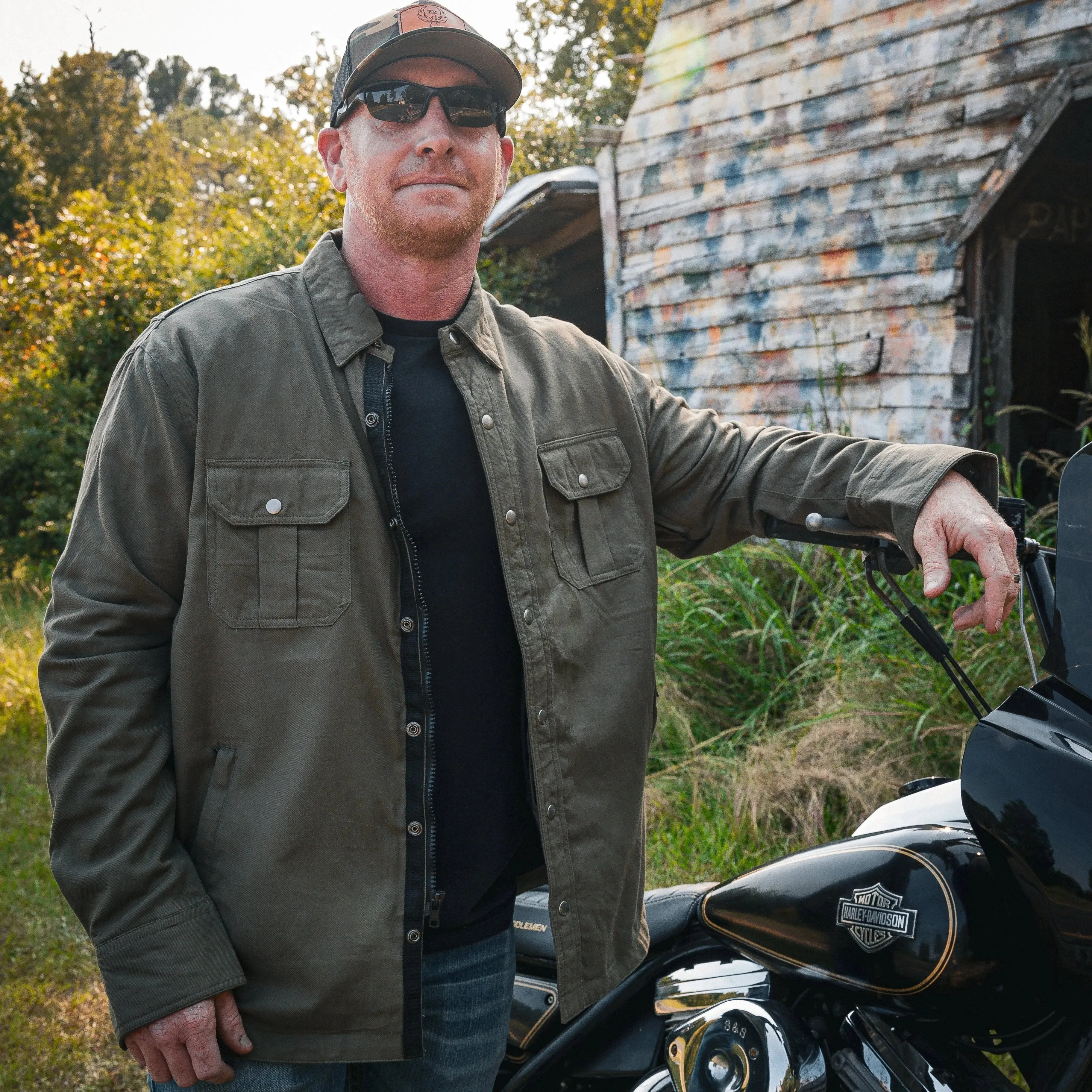 Sargeant - Mens Green Armored Flannel - Image 9