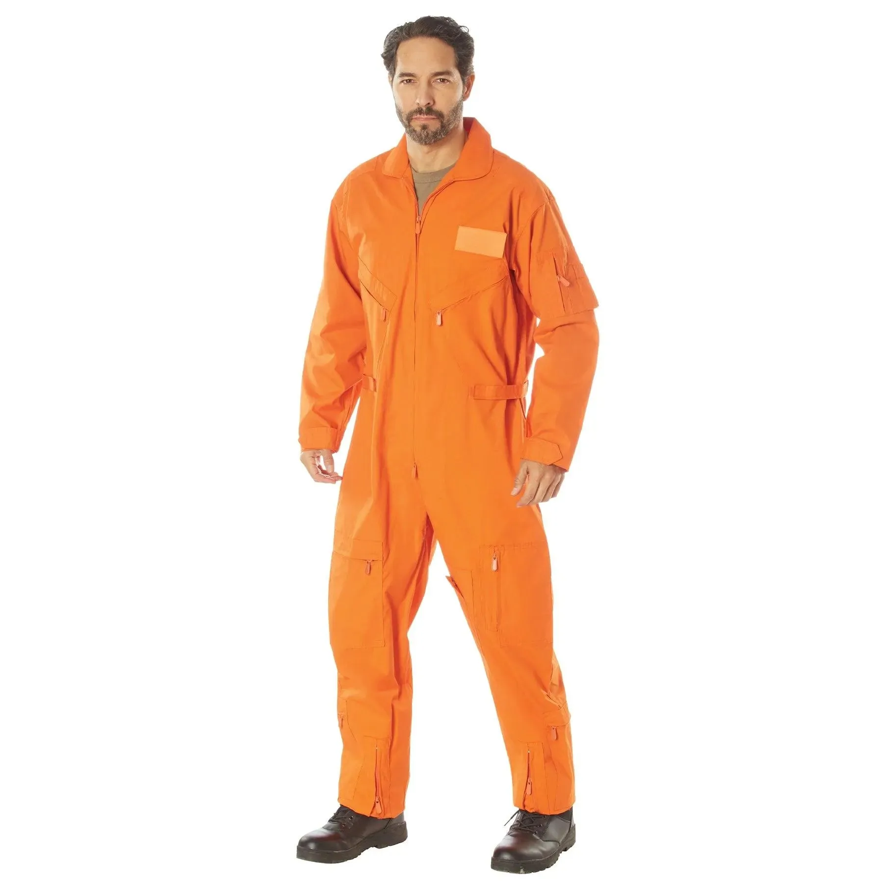 Men's CWU-27/P Military Flight Suit — Orange