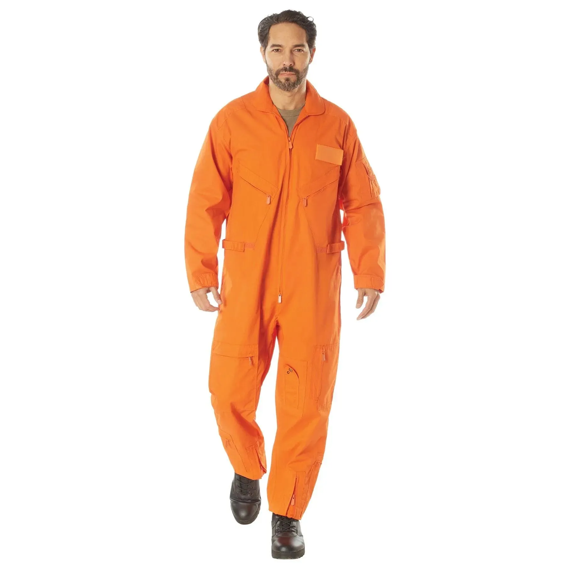 Men's CWU-27/P Military Flight Suit — Orange - Image 2