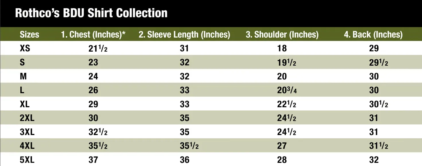 Men's Rip-Stop BDU Shirt — Black - Image 3
