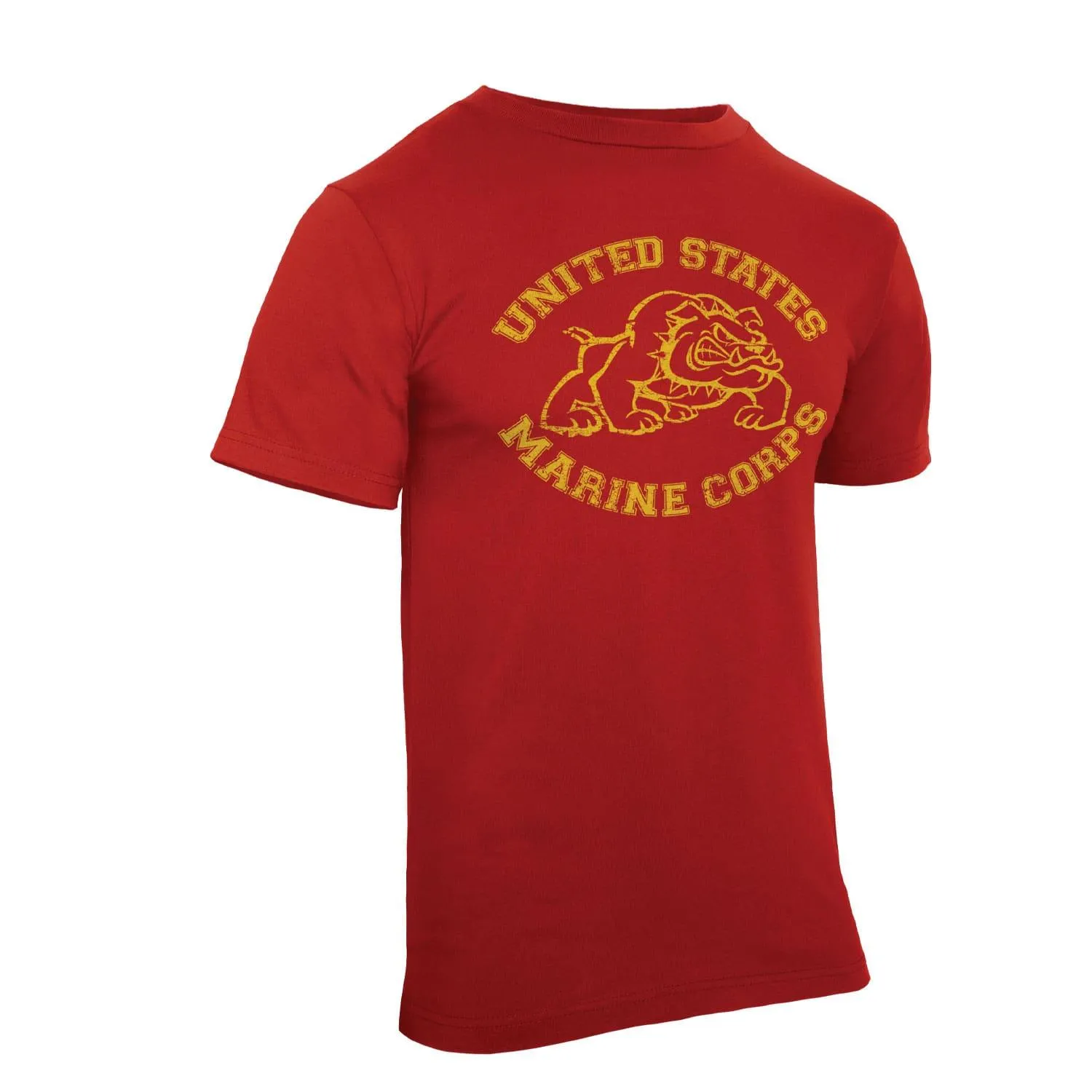 Men's Vintage US Marine Bulldog T-Shirt - Image 4